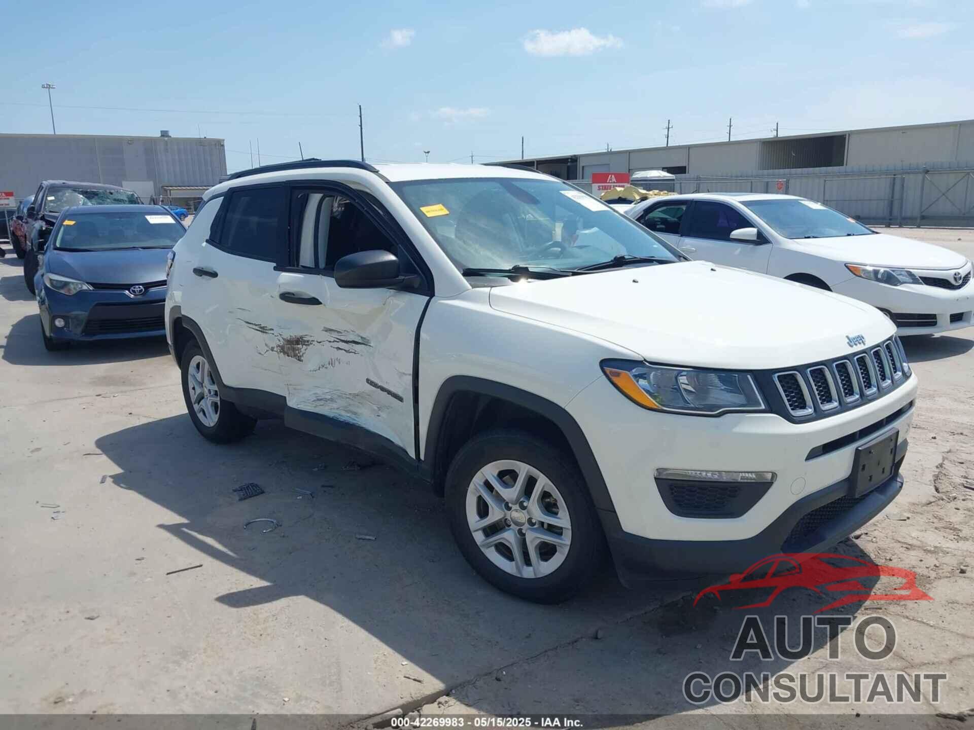 JEEP COMPASS 2018 - 3C4NJCAB6JT286154