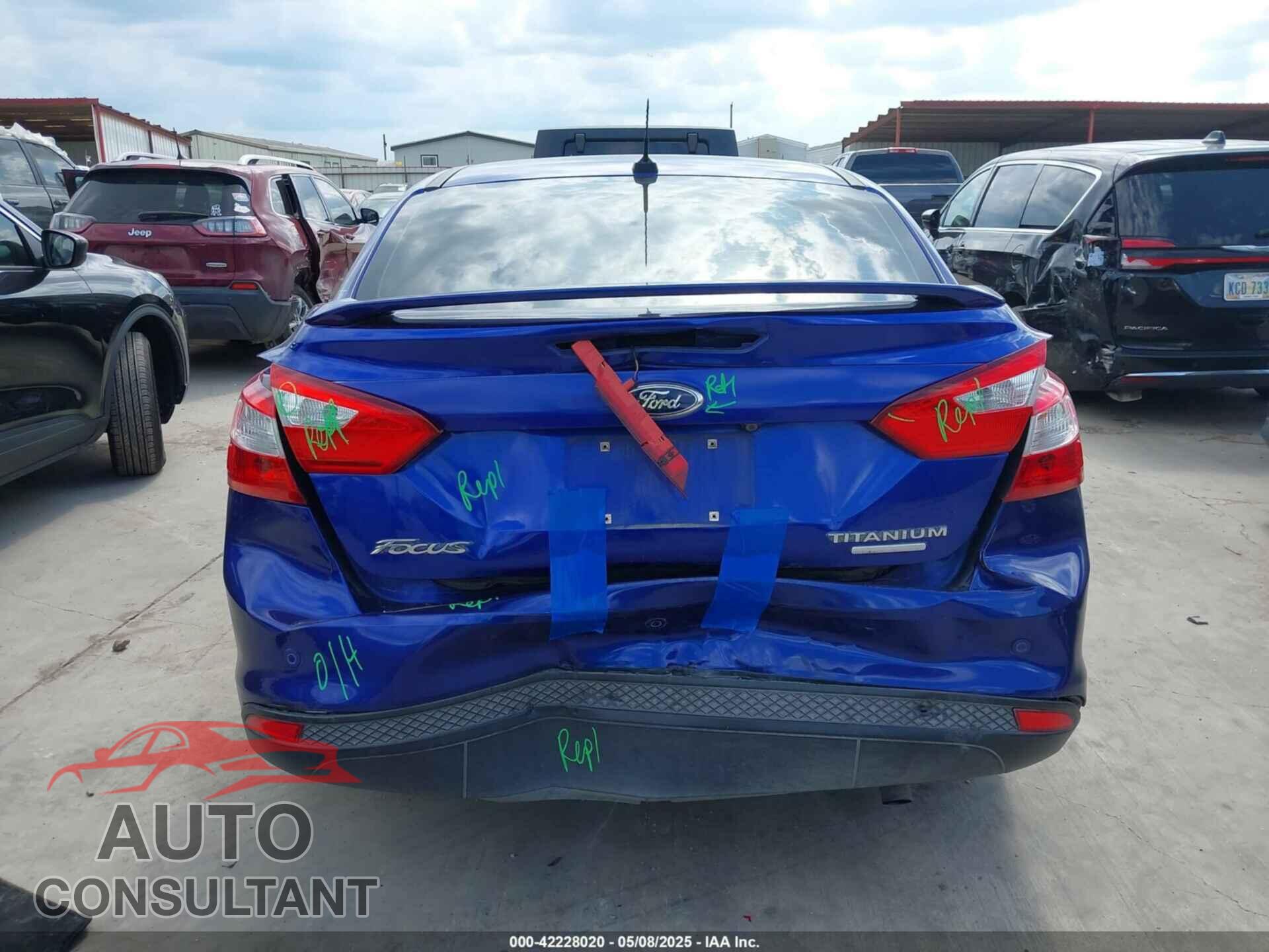 FORD FOCUS 2013 - 1FADP3J24DL280689