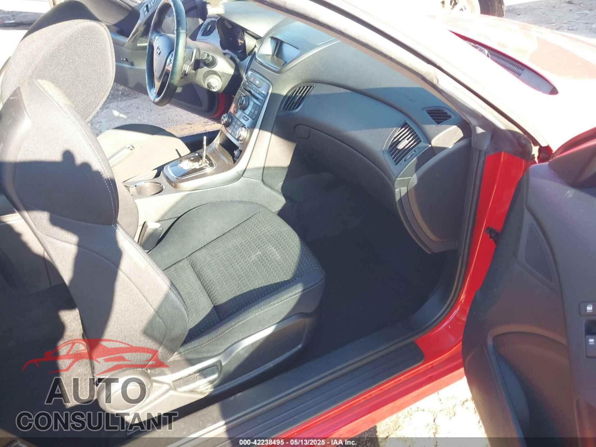 HYUNDAI GENESIS 2012 - KMHHT6KD1CU073853