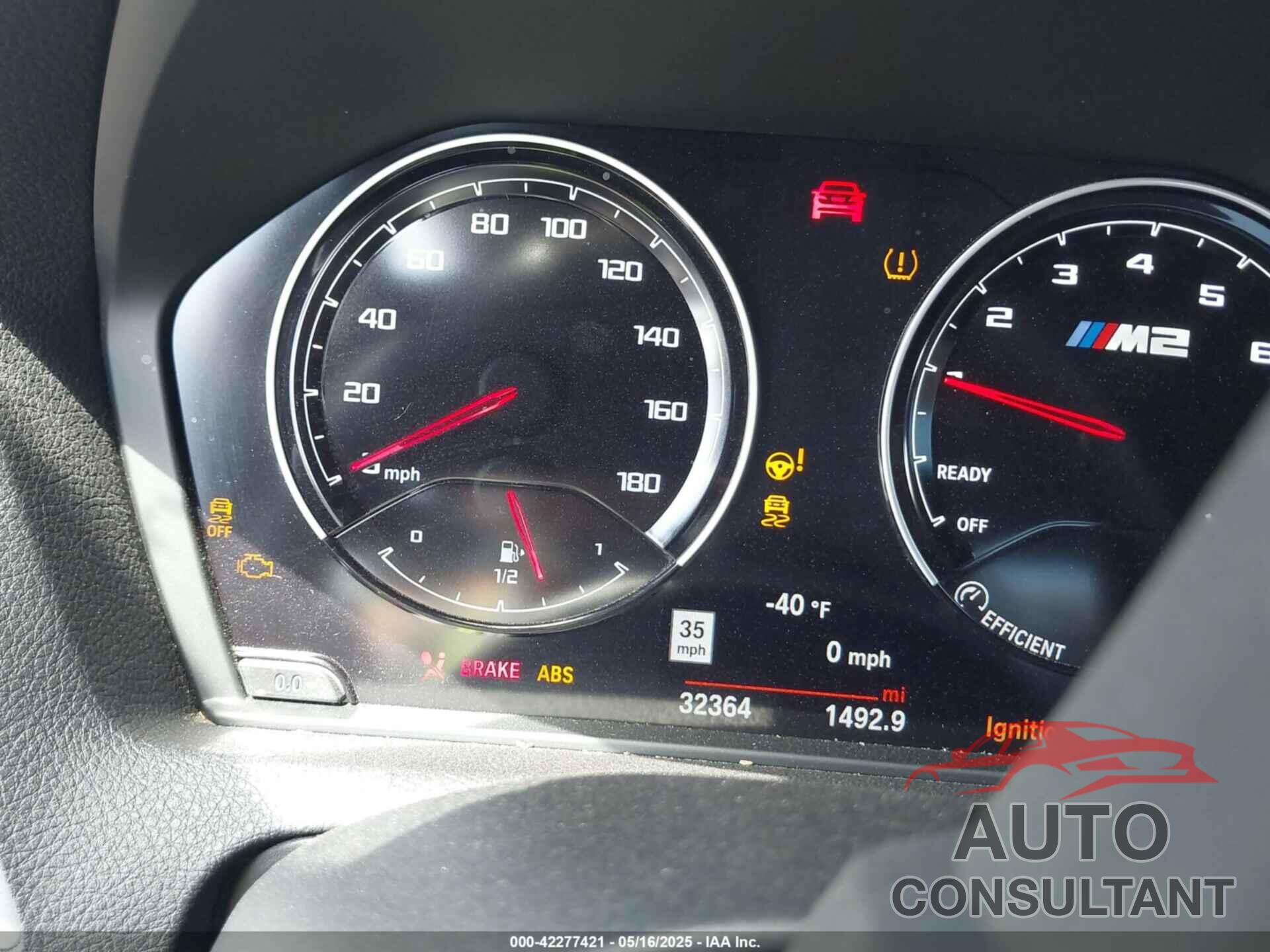 BMW M2 2019 - WBS2U7C50K7D06845