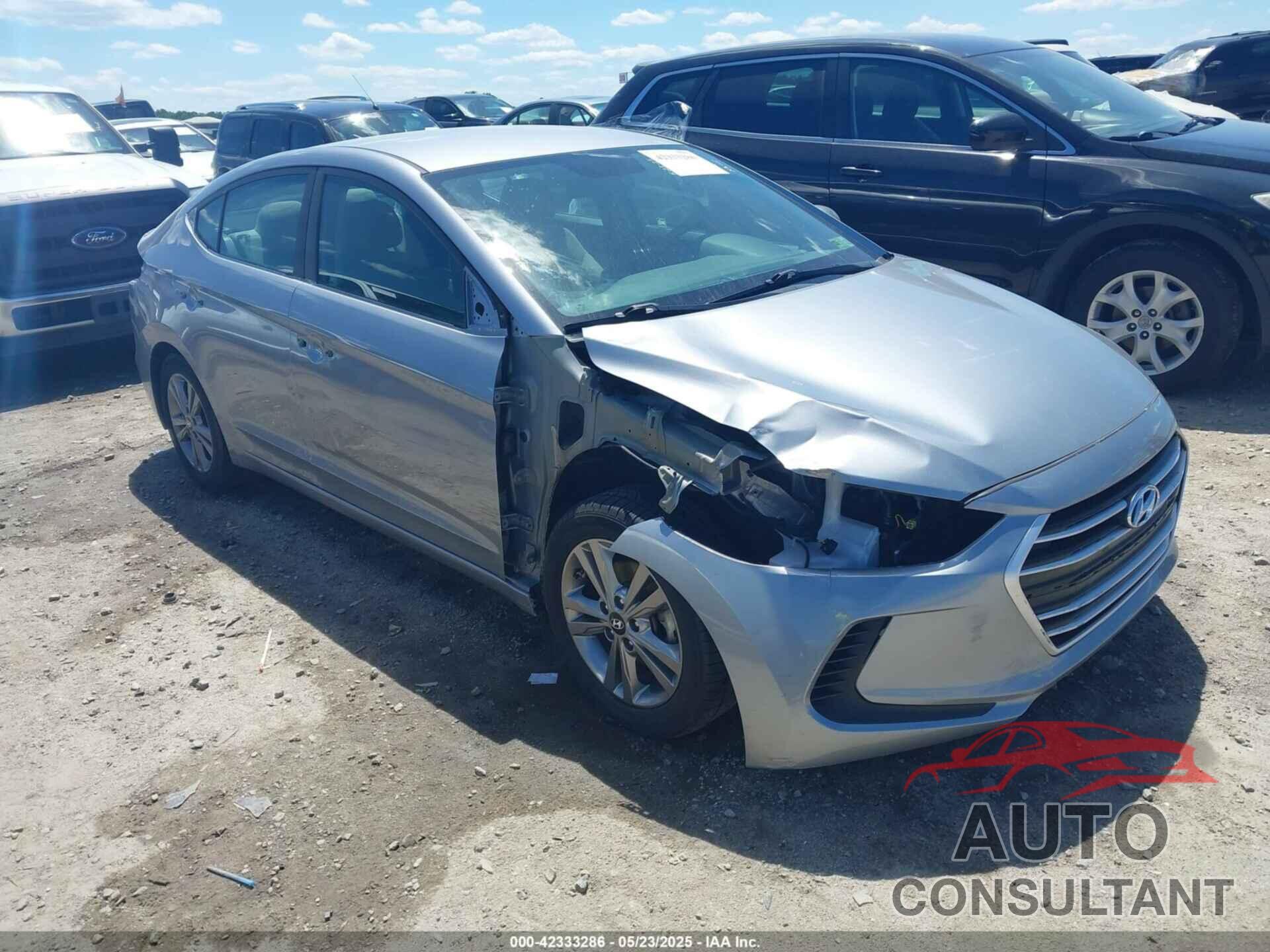 HYUNDAI ELANTRA 2017 - 5NPD84LF0HH059307