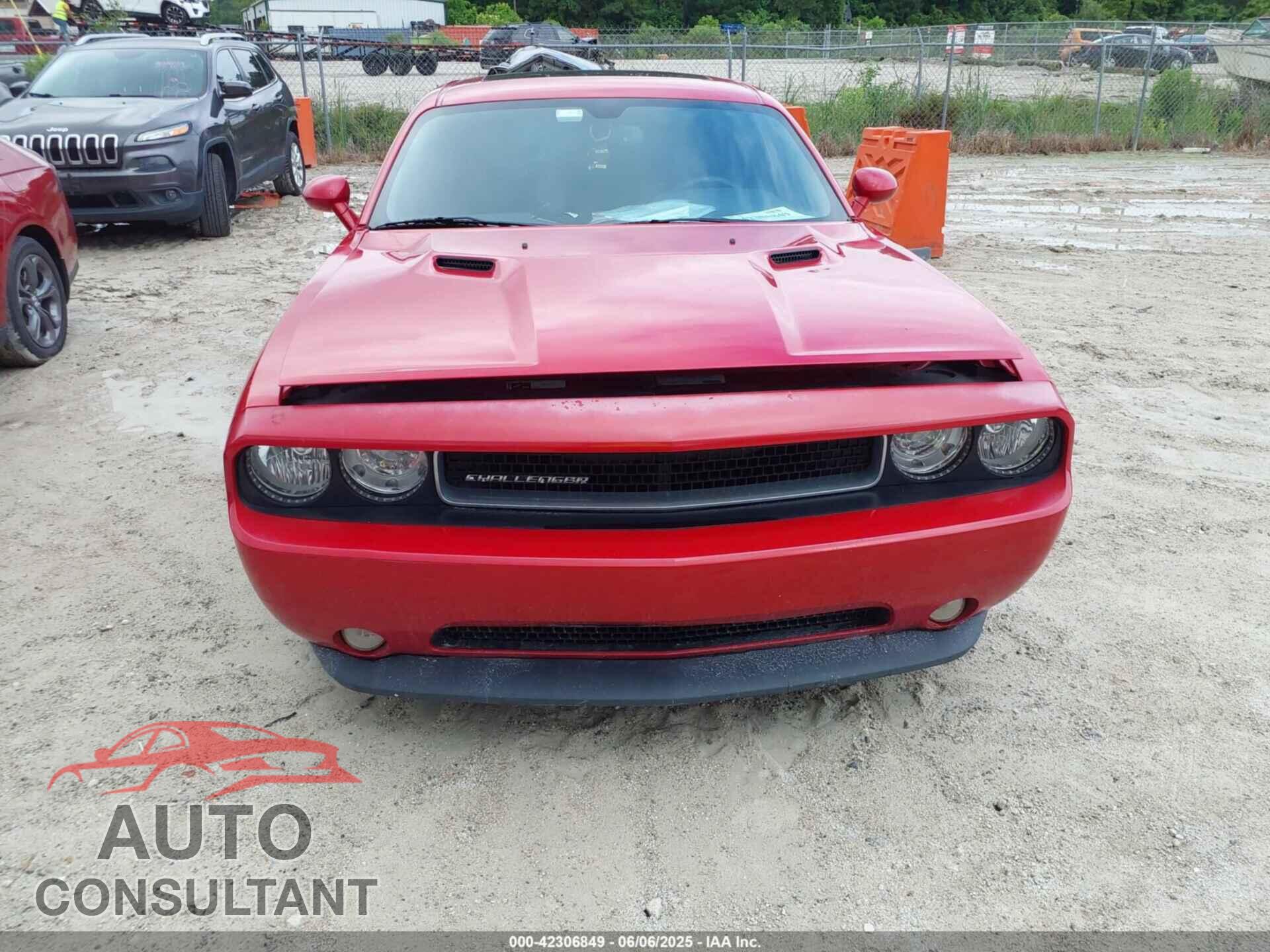DODGE CHALLENGER 2012 - 2C3CDYAG4CH294194