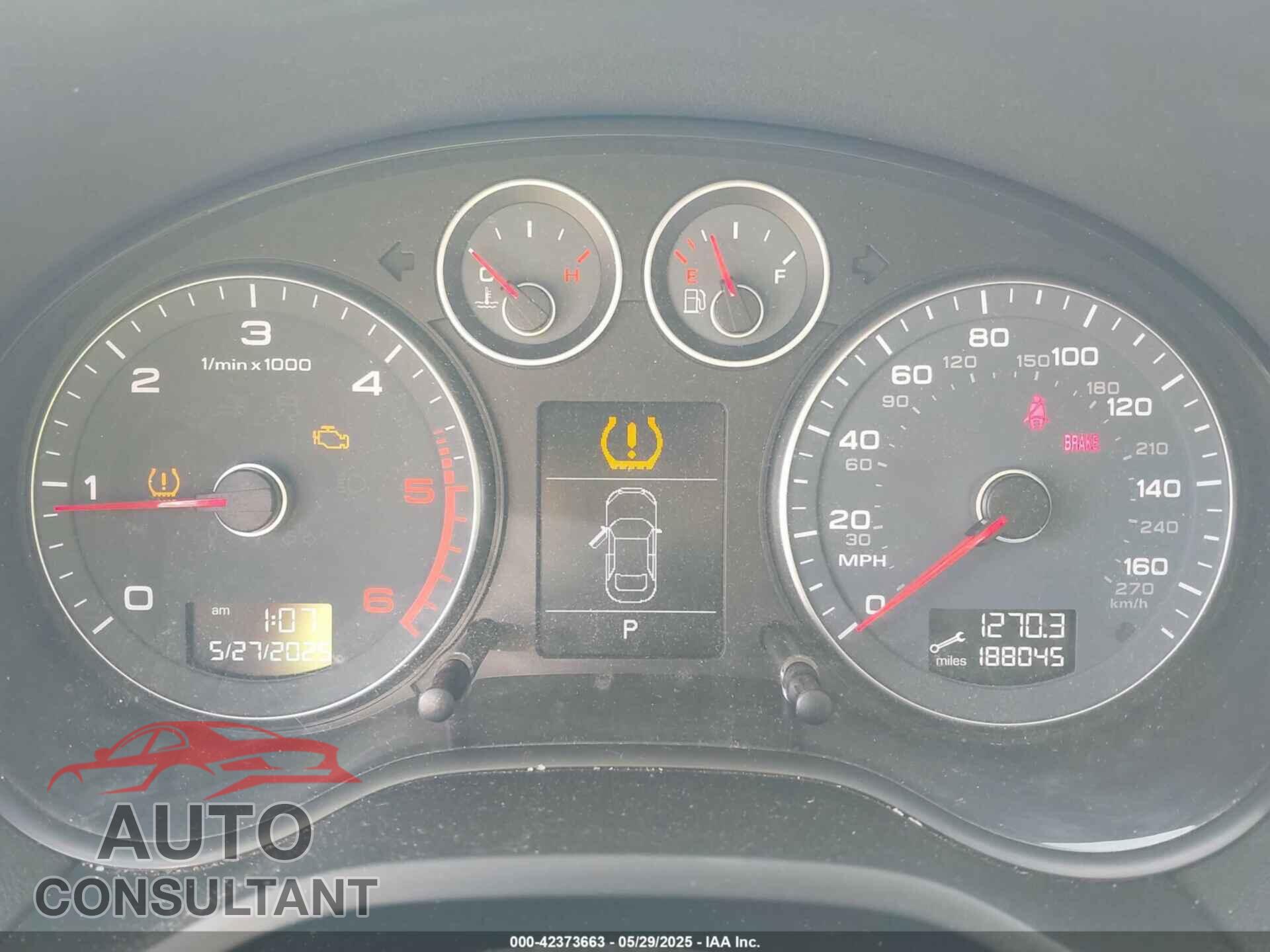 AUDI A3 2012 - WAUKJAFM9CA112393
