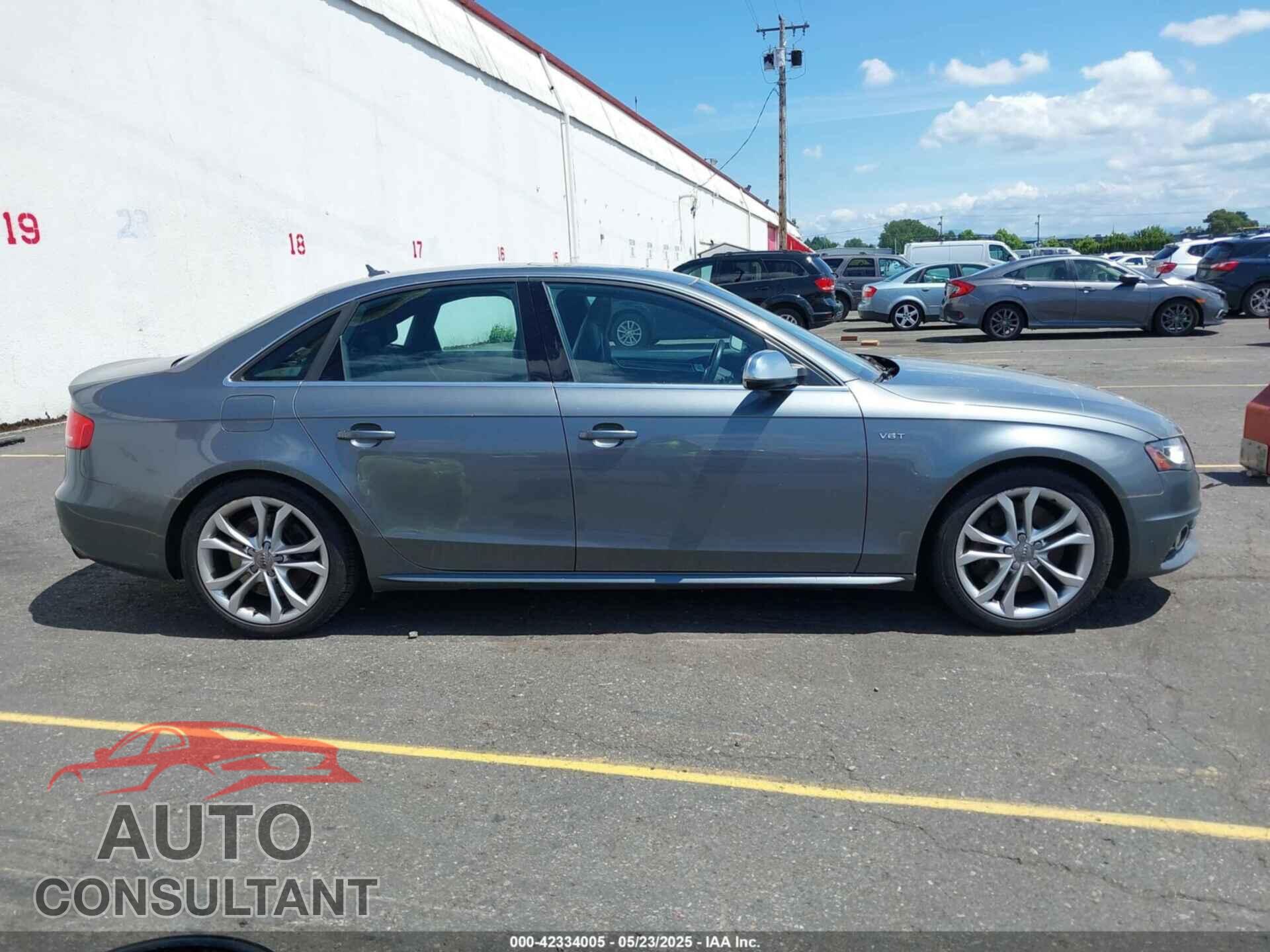 AUDI S4 2012 - WAUBGAFL8CA095284