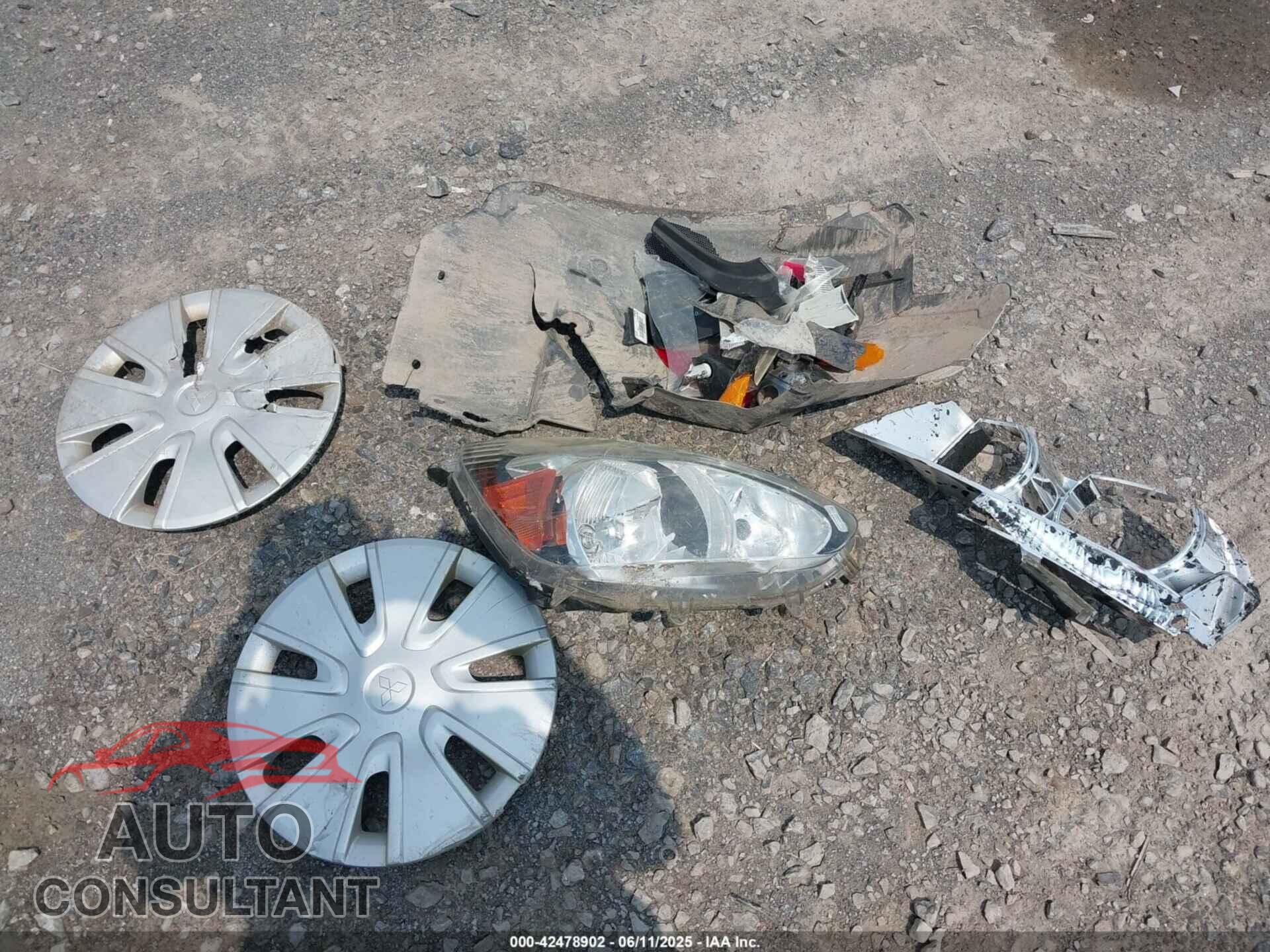 MITSUBISHI MIRAGE 2015 - ML32A3HJ8FH055975
