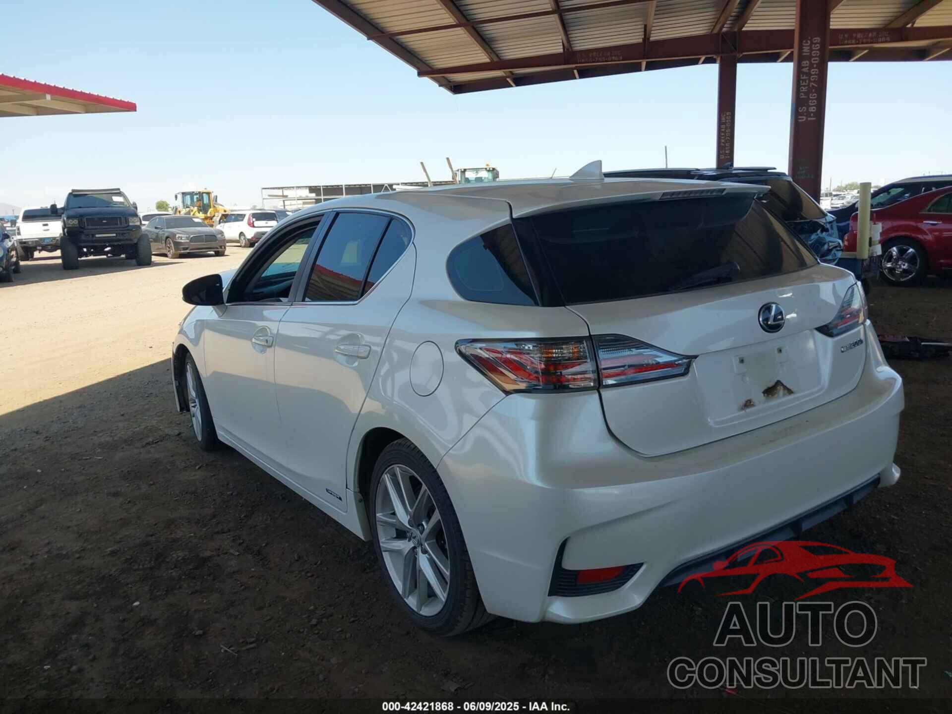 LEXUS CT 200H 2015 - JTHKD5BH6F2230652
