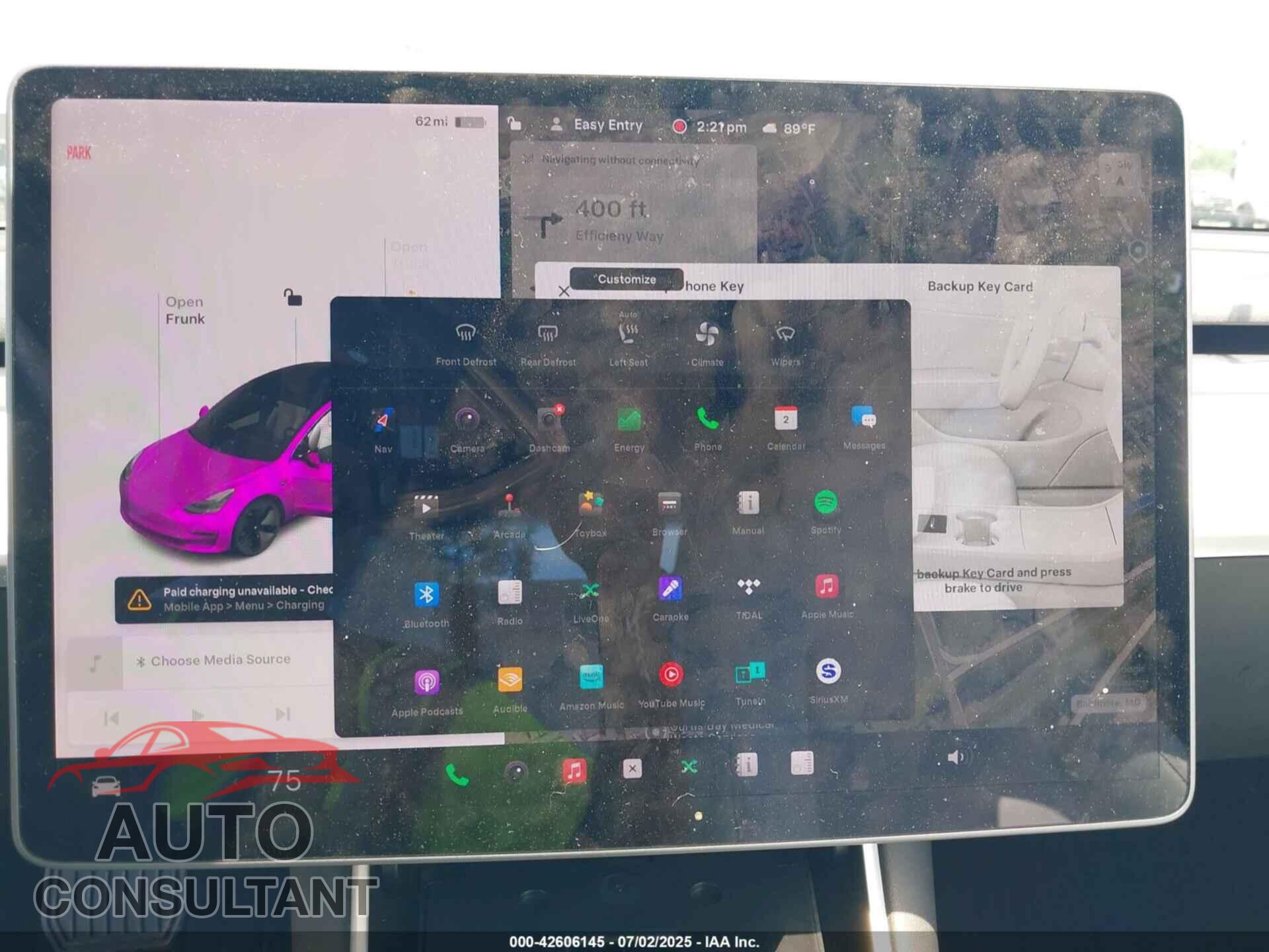 TESLA MODEL 3 2020 - 5YJ3E1EB5LF622095