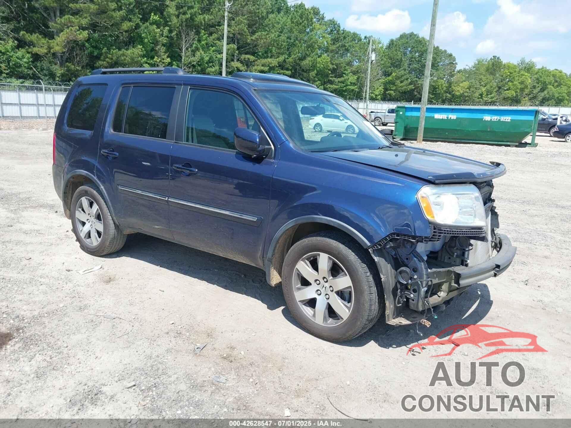 HONDA PILOT 2014 - 5FNYF3H91EB028663