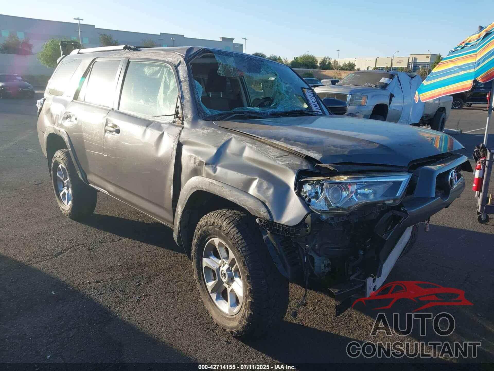 TOYOTA 4RUNNER 2016 - JTEBU5JR1G5389604
