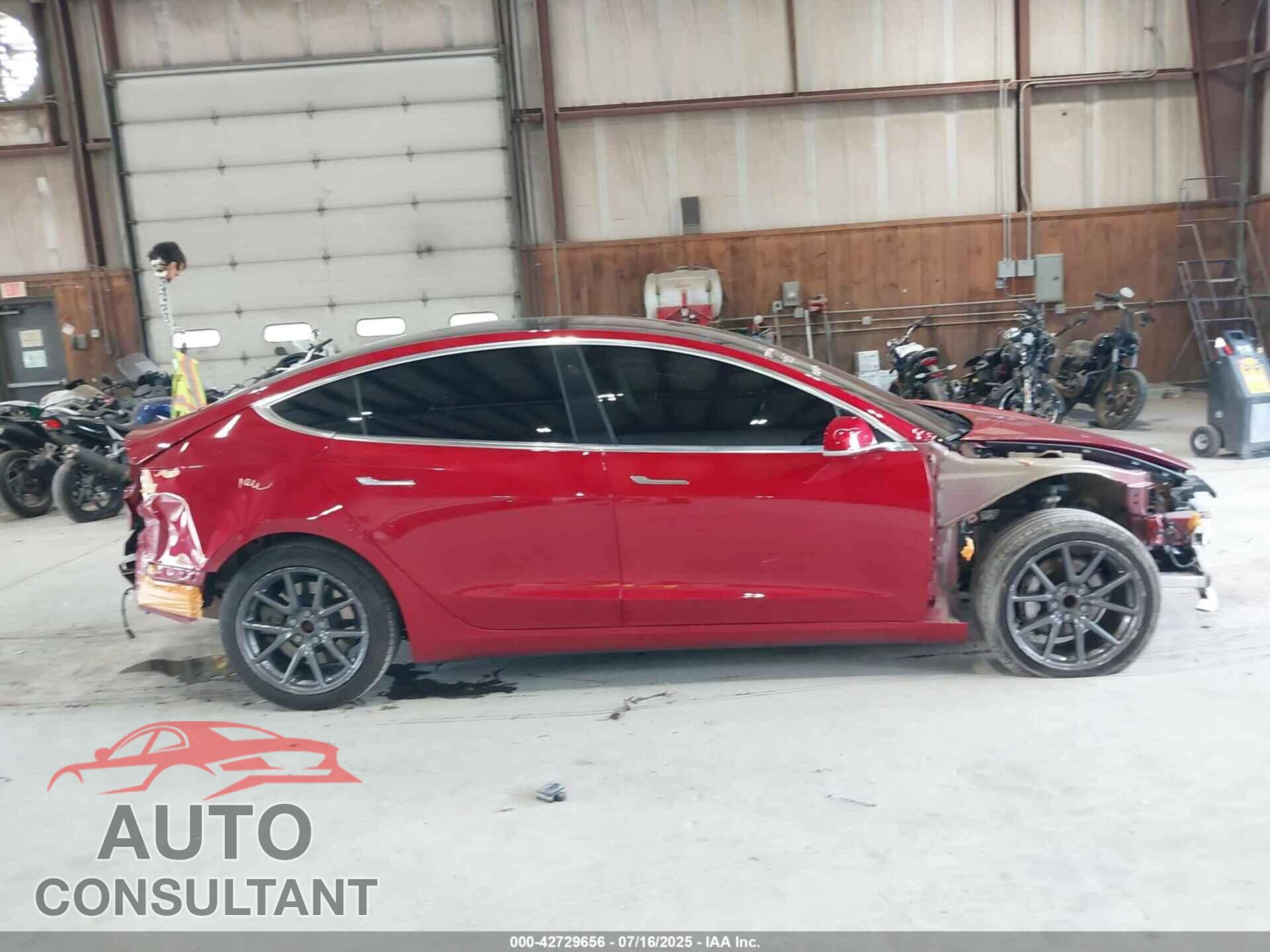 TESLA MODEL 3 2019 - 5YJ3E1EA8KF298923