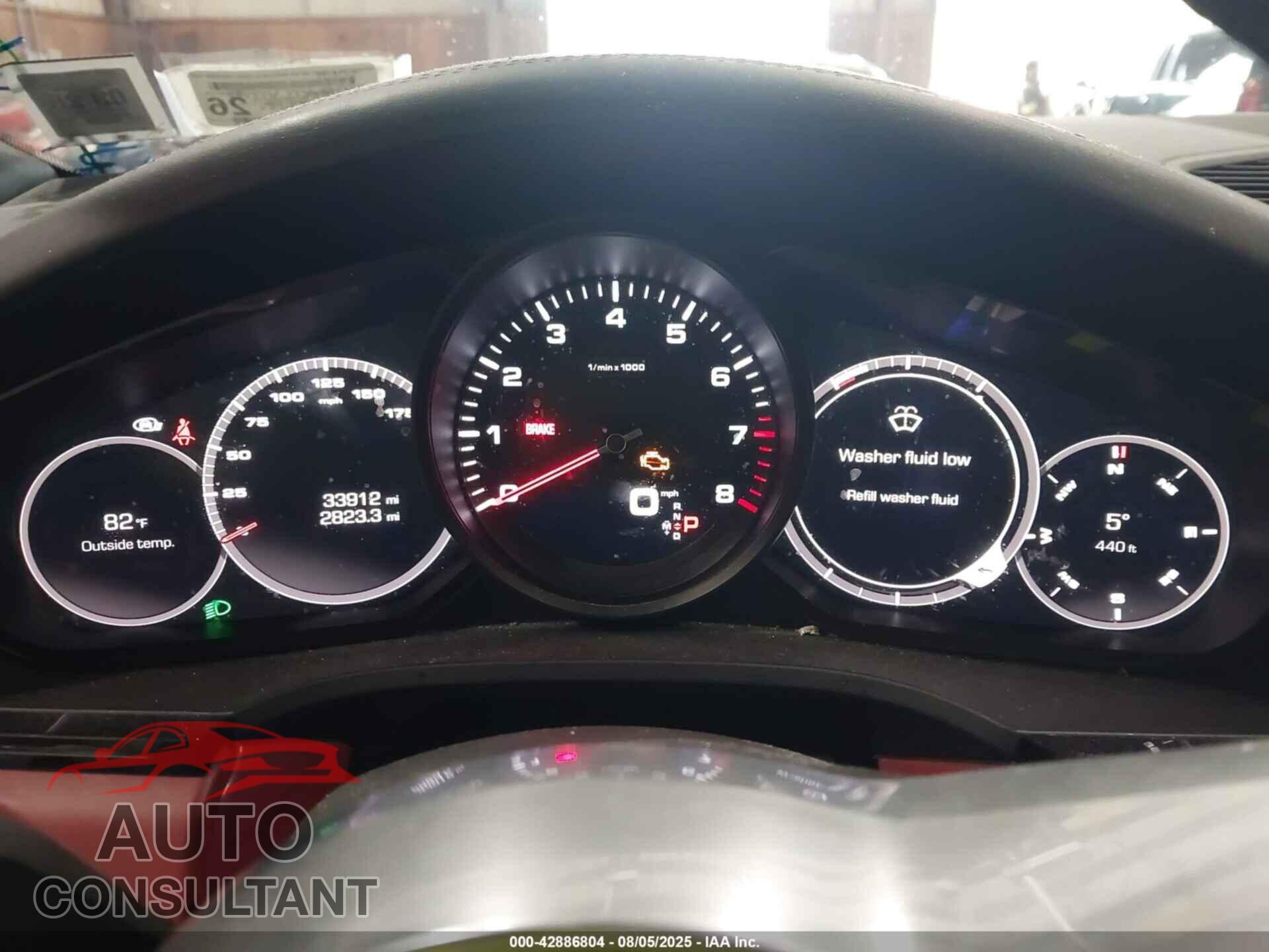 PORSCHE CAYENNE 2021 - WP1AA2AY4MDA08195