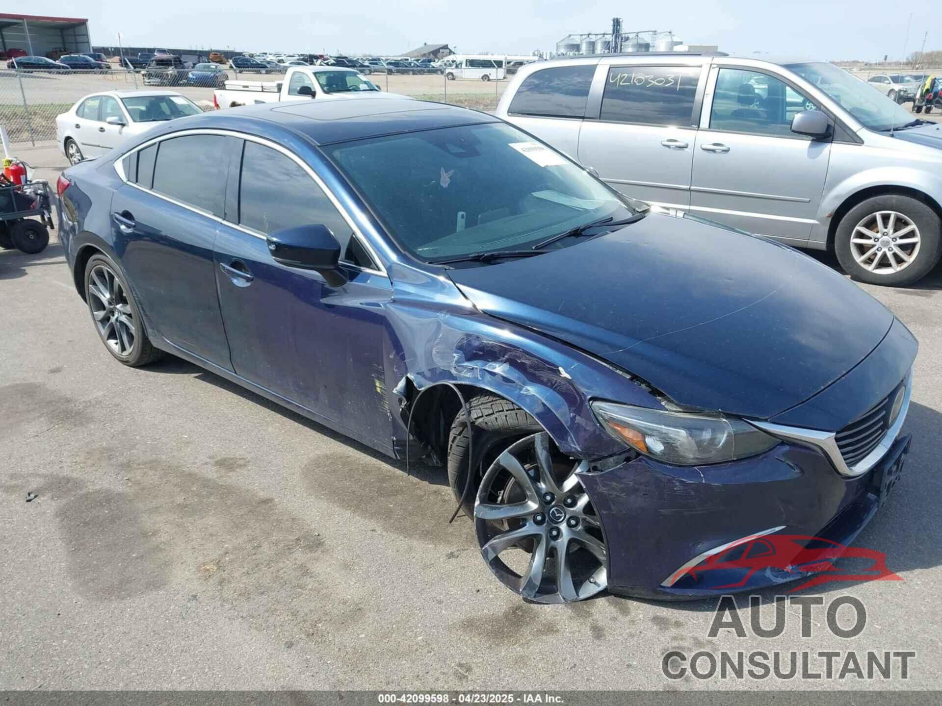 MAZDA MAZDA6 2017 - JM1GL1W54H1127029