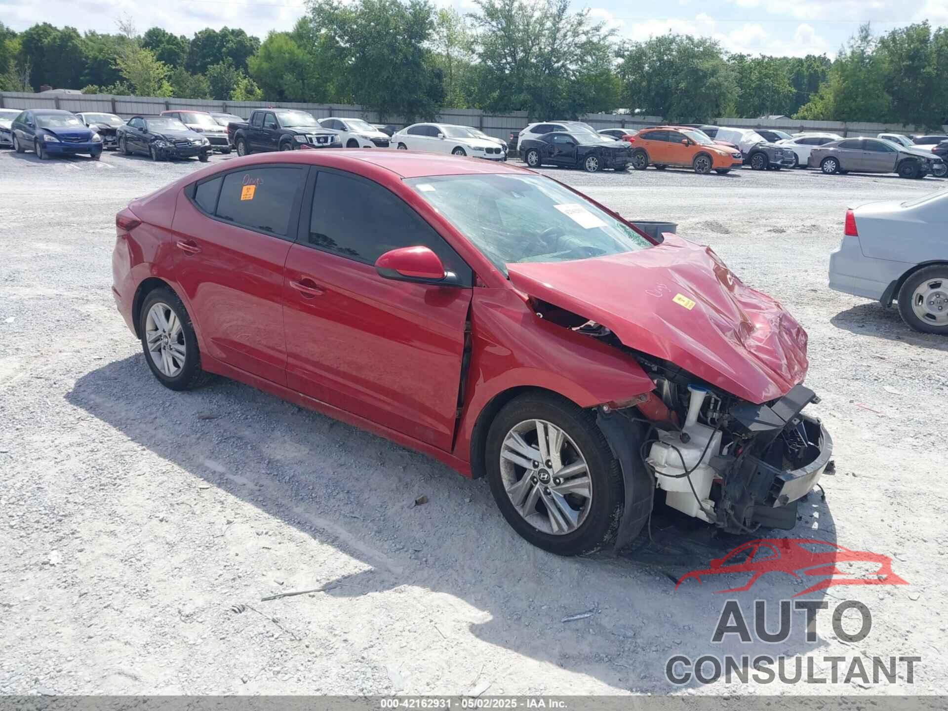 HYUNDAI ELANTRA 2019 - KMHD84LF5KU741477