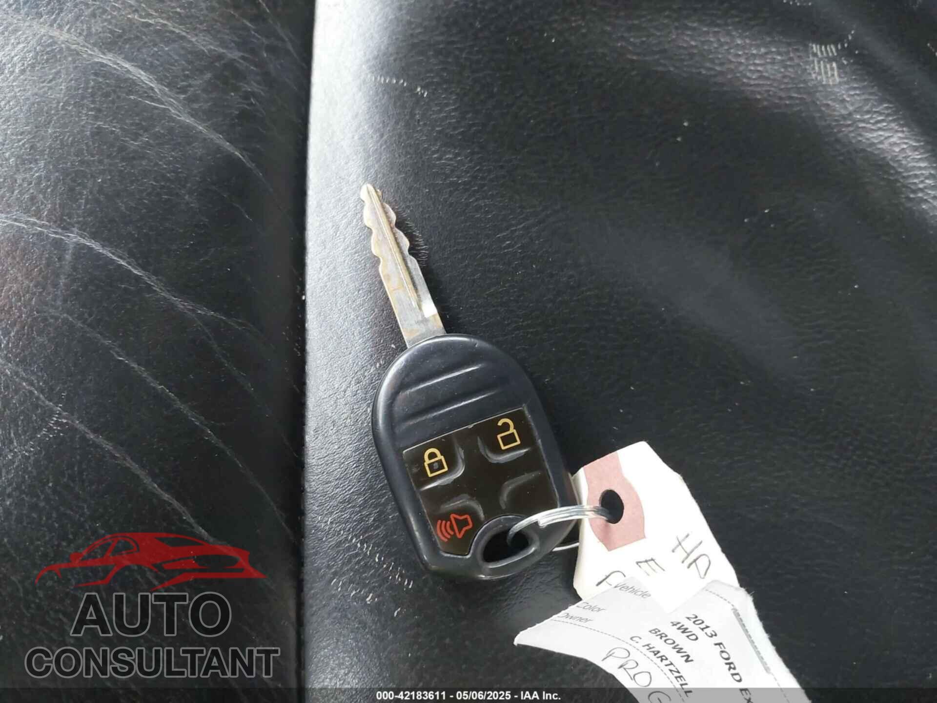 FORD EXPLORER 2013 - 1FM5K8D84DGC13198