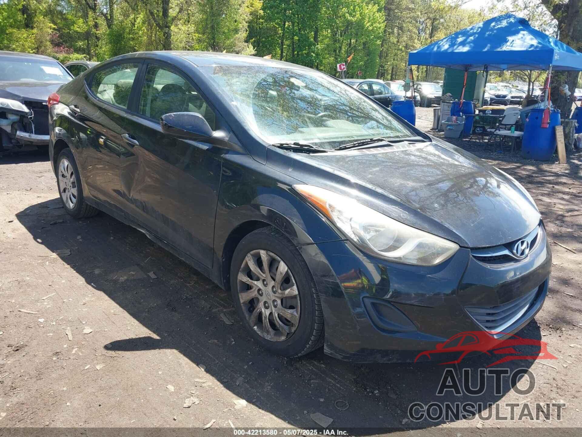 HYUNDAI ELANTRA 2012 - 5NPDH4AE6CH083856