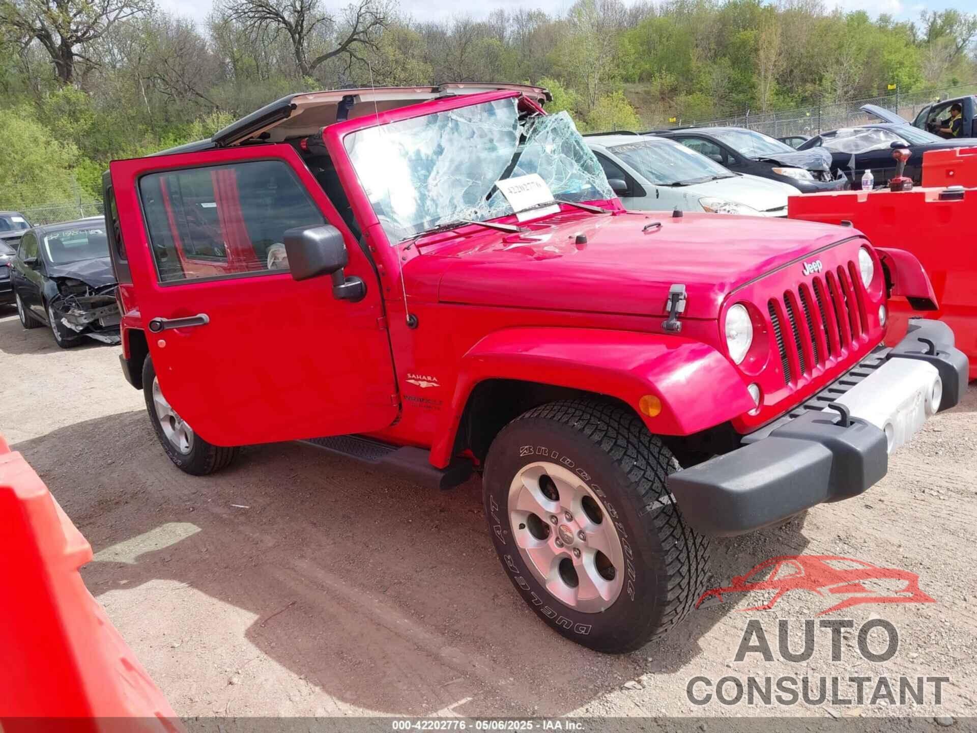 JEEP WRANGLER UNLIMITED 2014 - 1C4HJWEG7EL273435