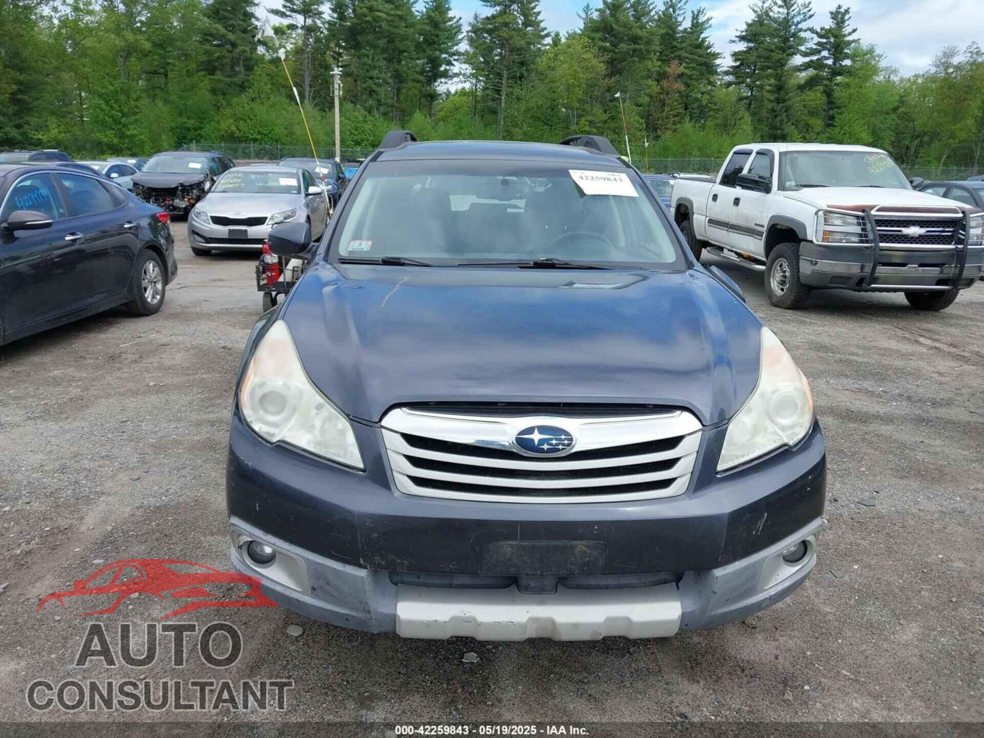 SUBARU OUTBACK 2010 - 4S4BRBJC4A3353792