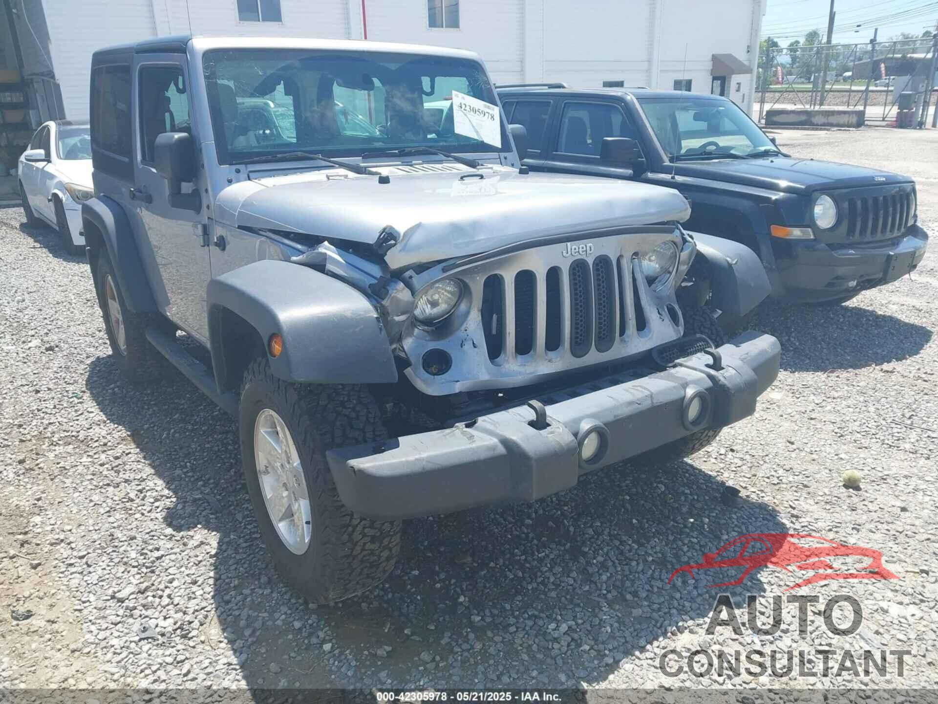 JEEP WRANGLER JK 2018 - 1C4GJWAGXJL928683
