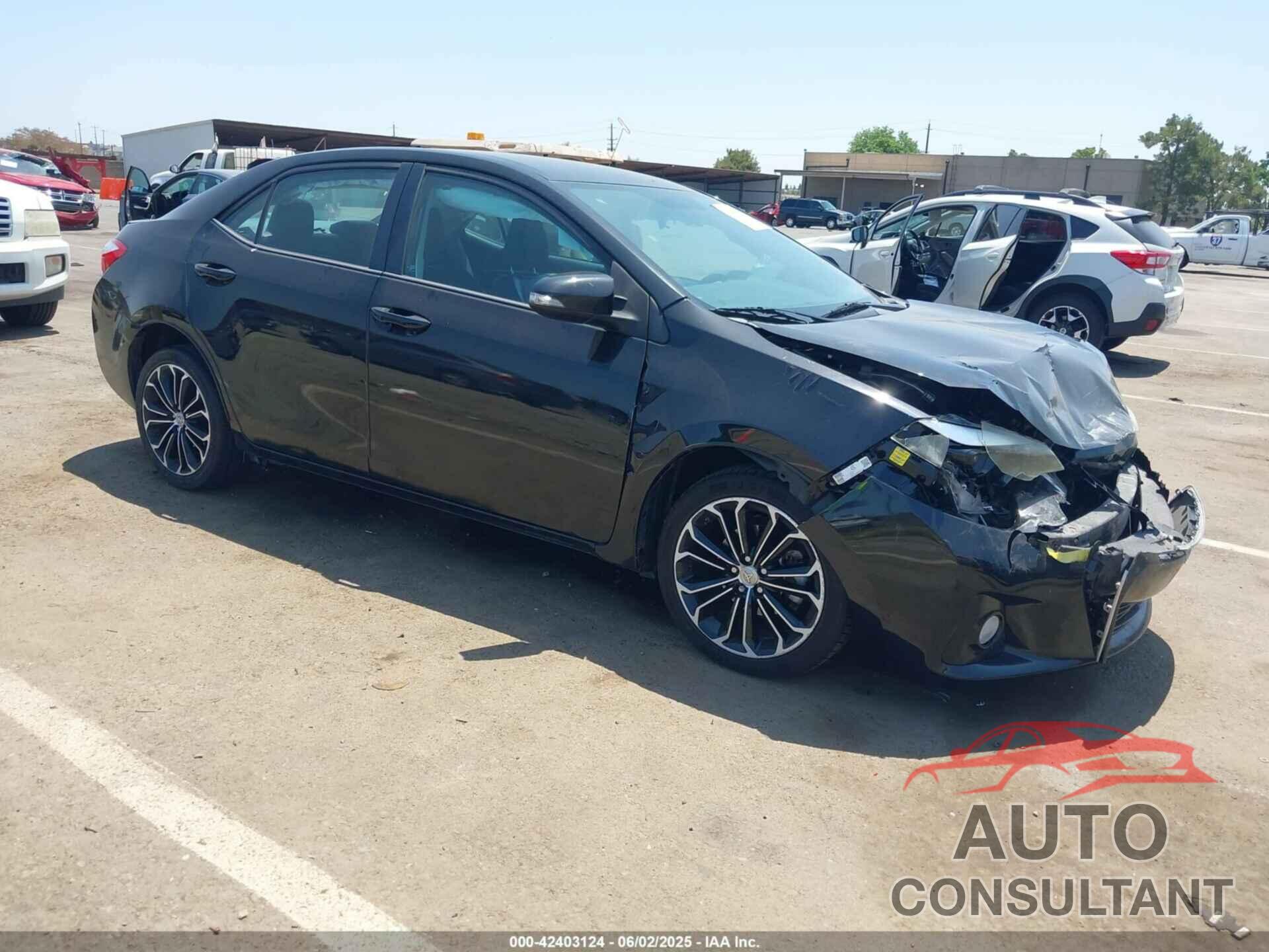 TOYOTA COROLLA 2016 - 5YFBURHE5GP557505
