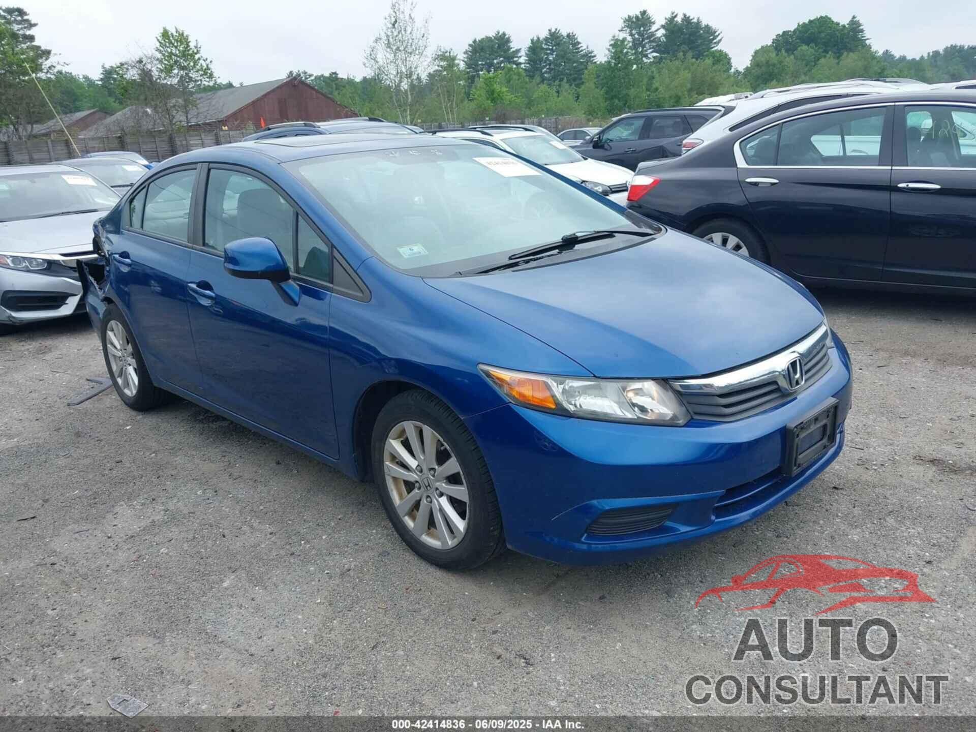 HONDA CIVIC 2012 - 2HGFB2F97CH549069