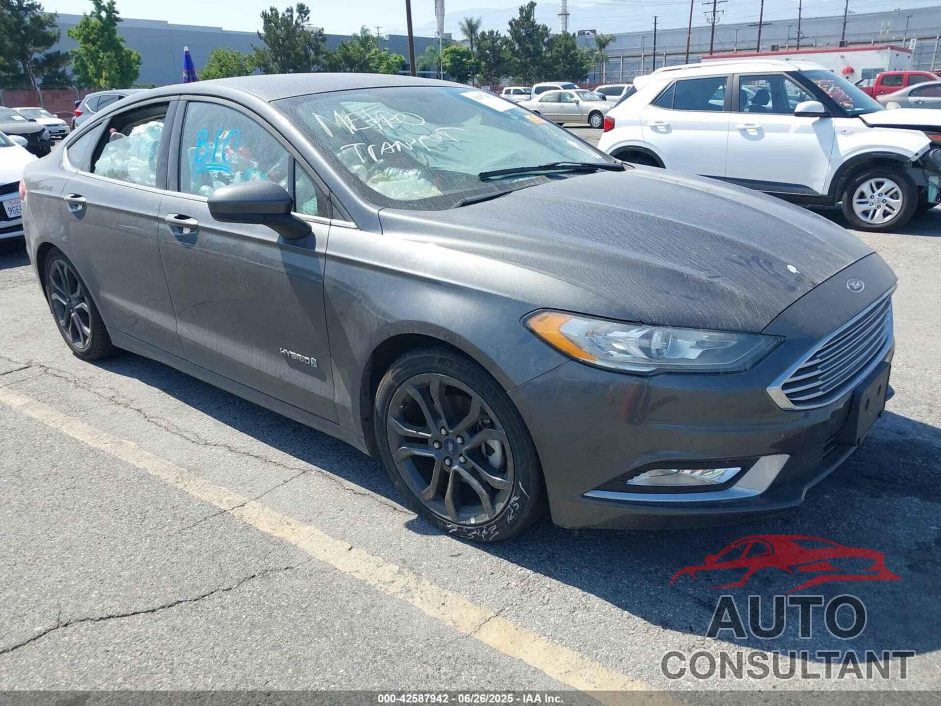 FORD FUSION HYBRID 2018 - 3FA6P0LUXJR225604