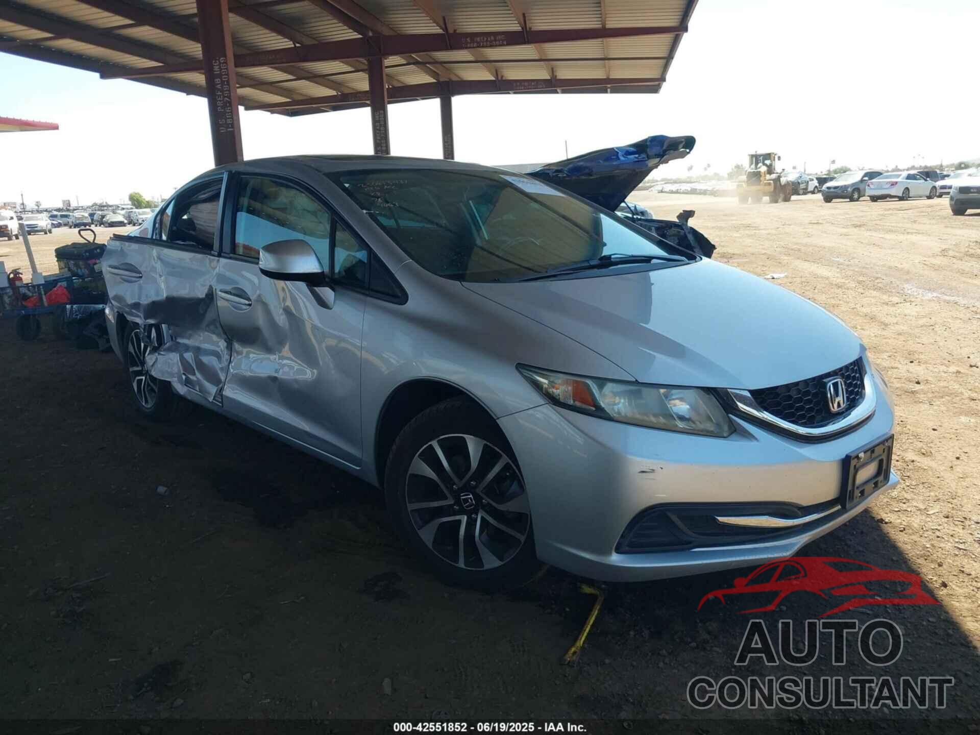 HONDA CIVIC 2013 - 19XFB2F81DE264063