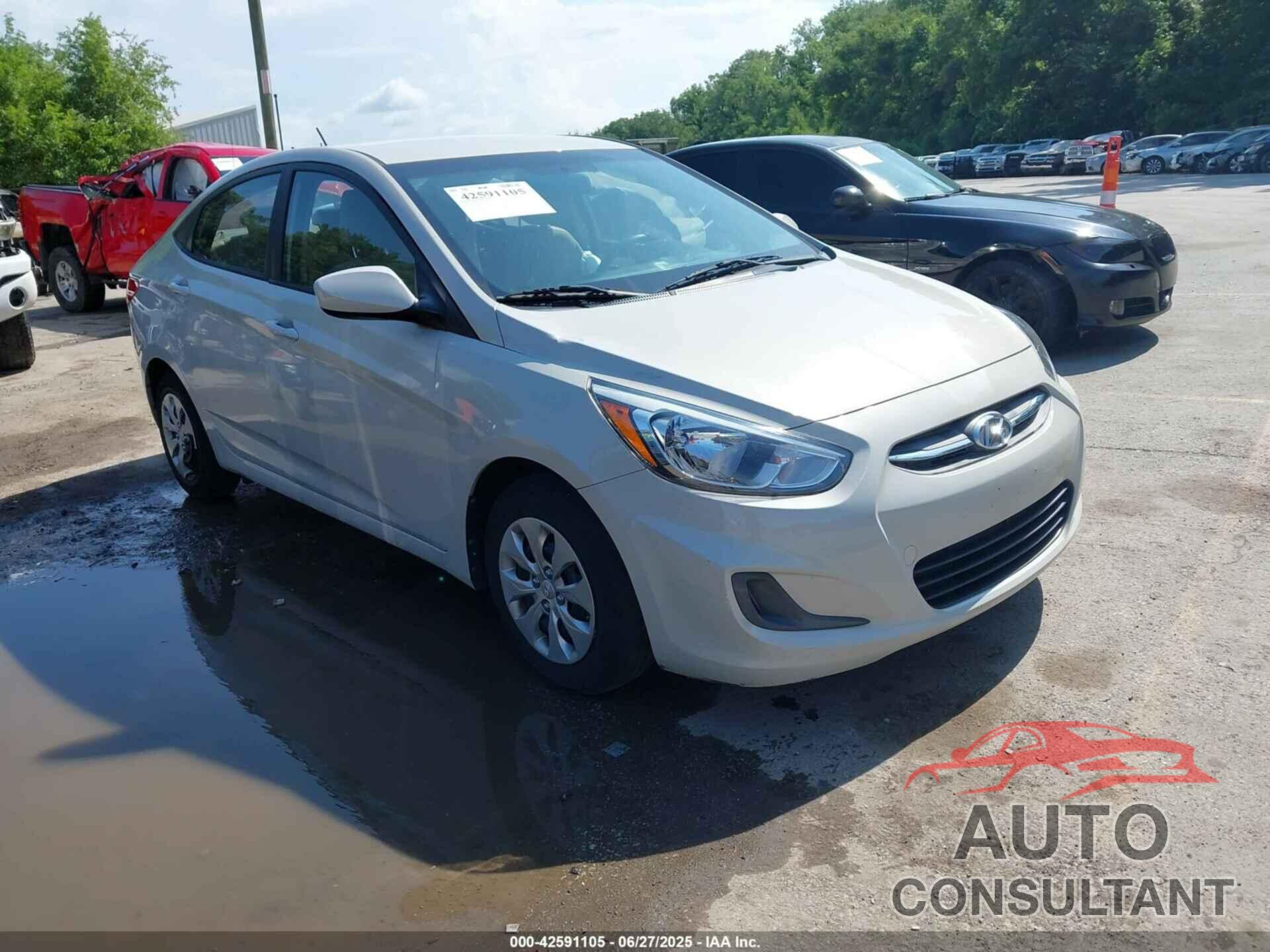 HYUNDAI ACCENT 2016 - KMHCT4AE6GU044833