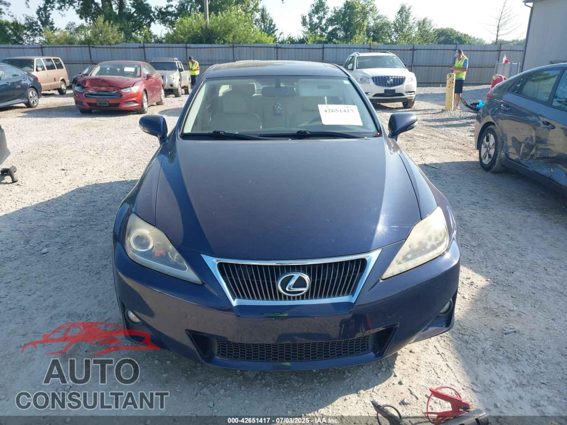 LEXUS IS 250 2011 - JTHCF5C22B2034985