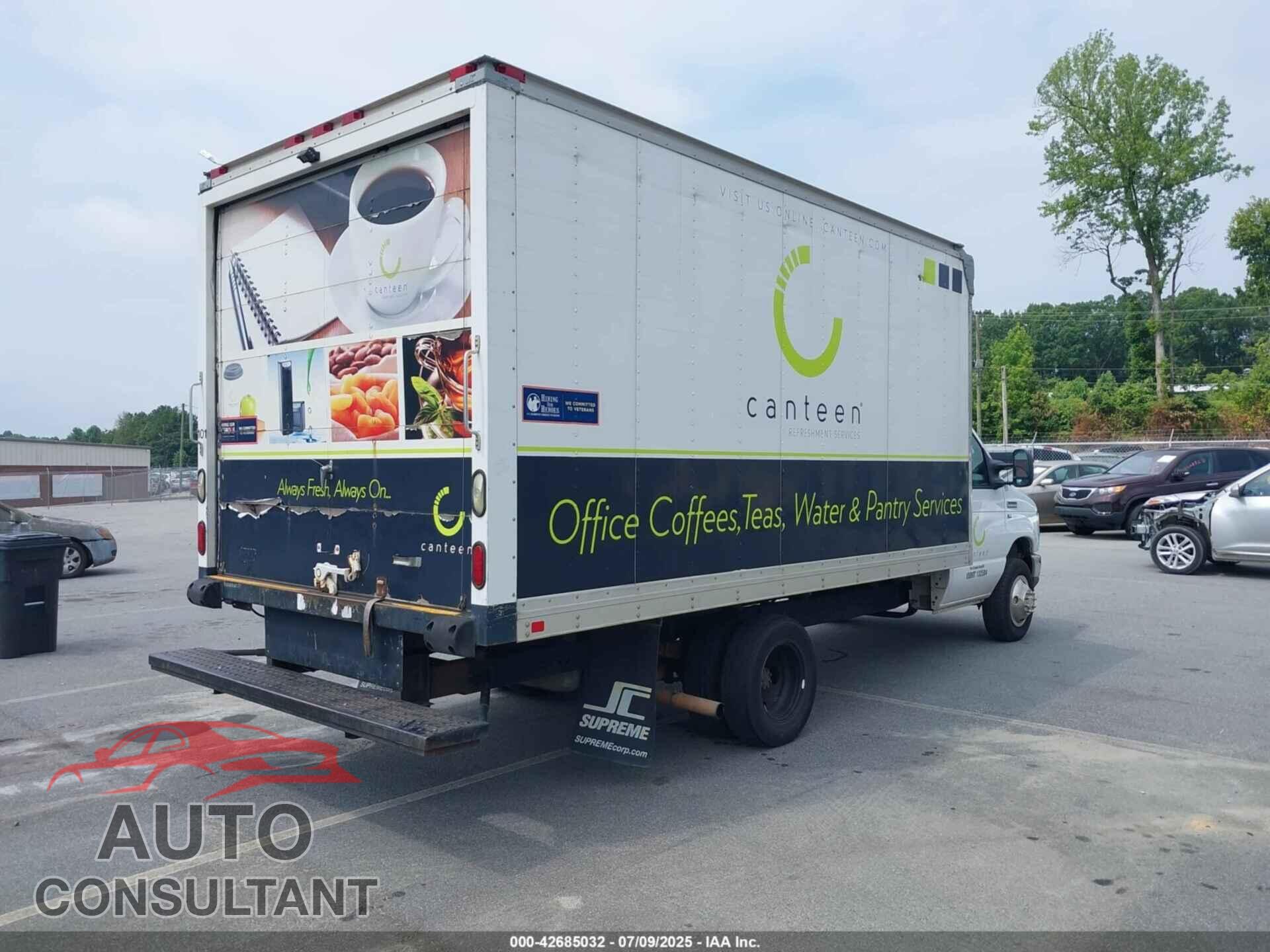 FORD E-350 CUTAWAY 2012 - 1FDWE3FLXCDA39105