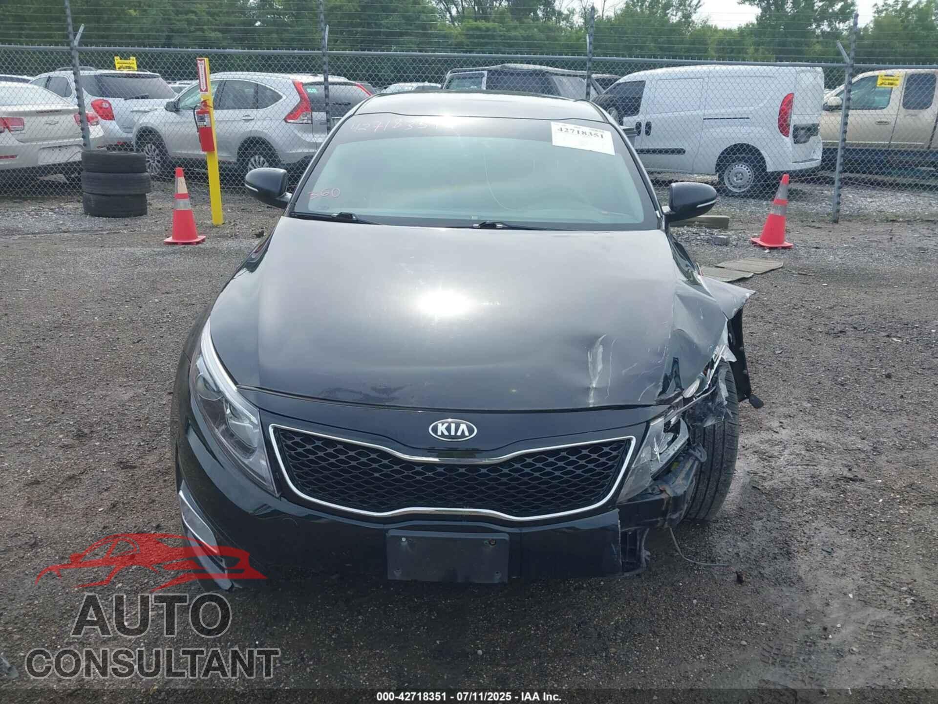 KIA OPTIMA 2015 - KNAGM4A74F5615083