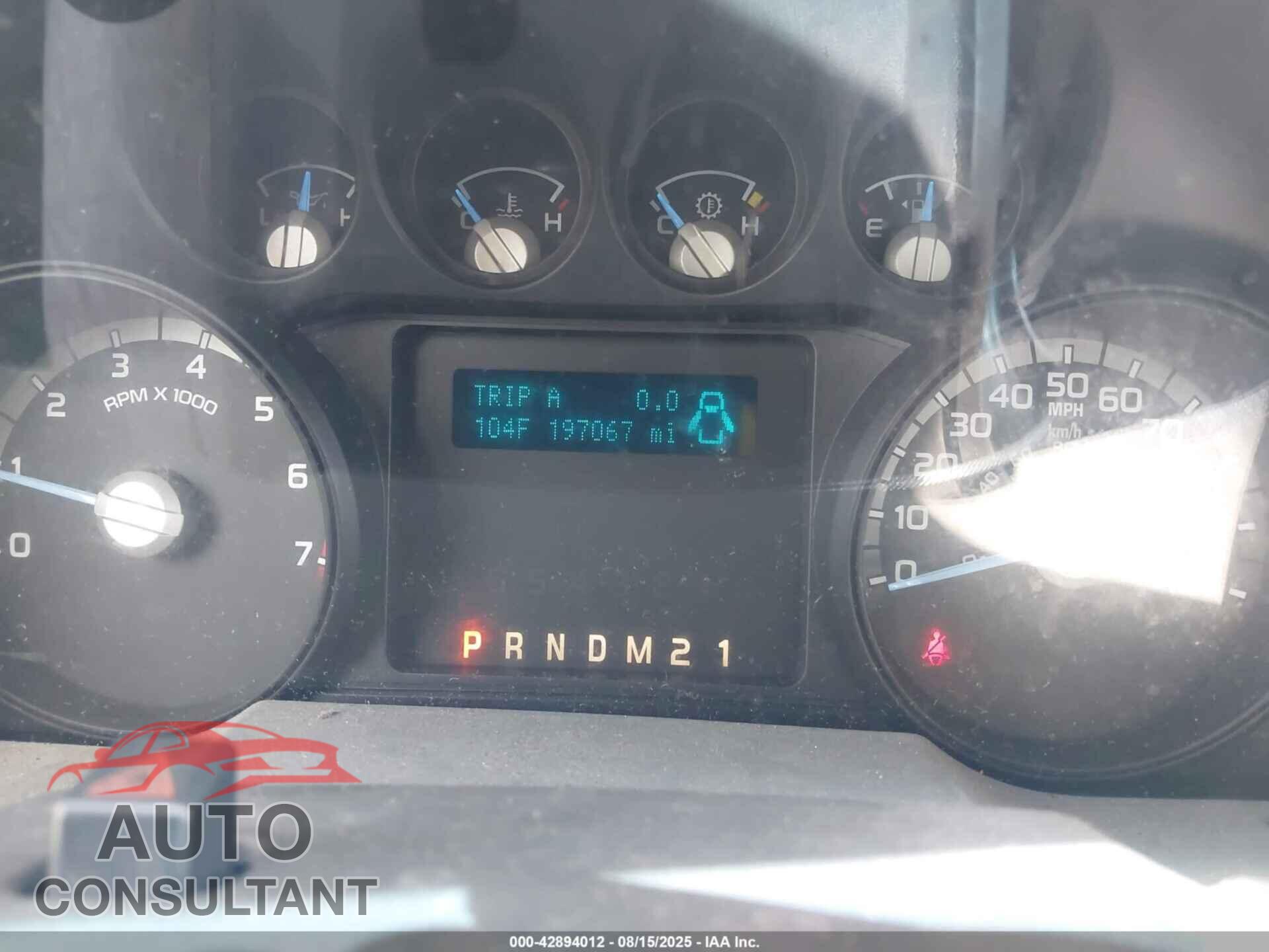 FORD F-250 2011 - 1FDBF2A68BEB57606