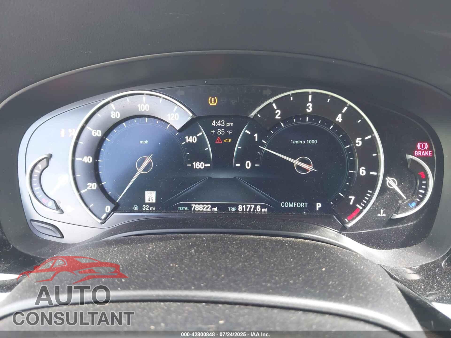 BMW 540I 2017 - WBAJE7C32HG887783