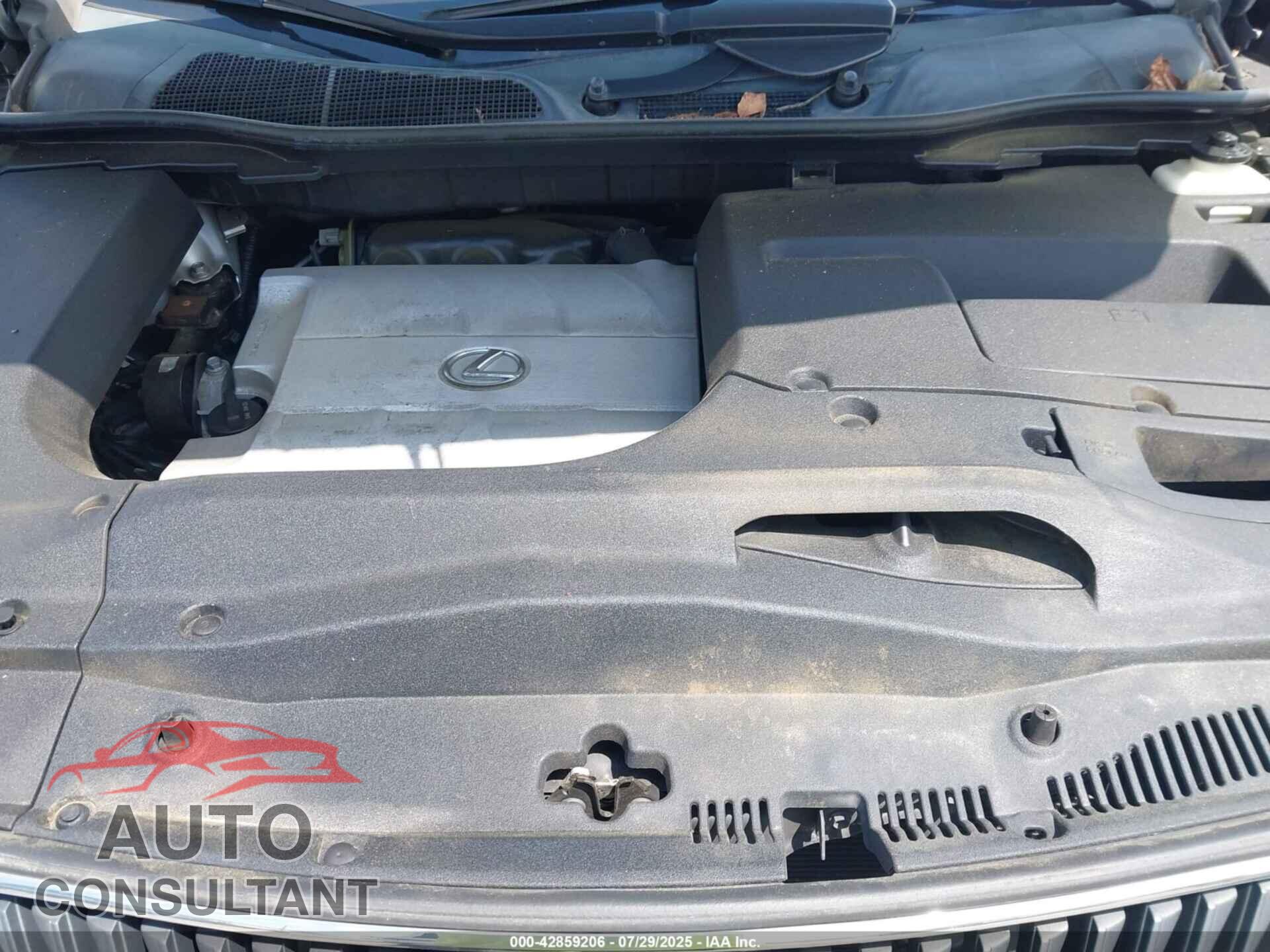 LEXUS RX 350 2012 - 2T2ZK1BAXCC065702