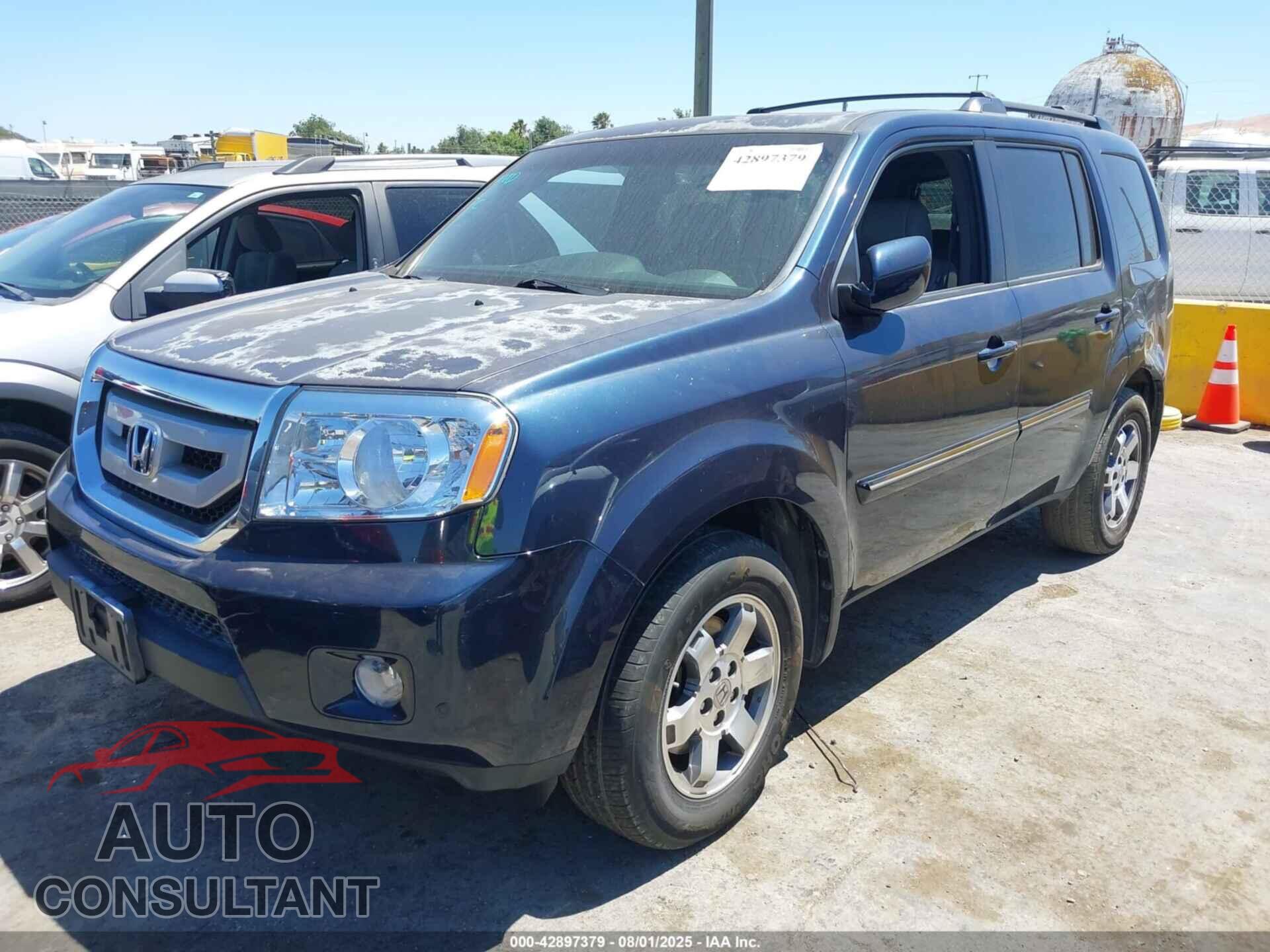 HONDA PILOT 2011 - 5FNYF3H98BB056455