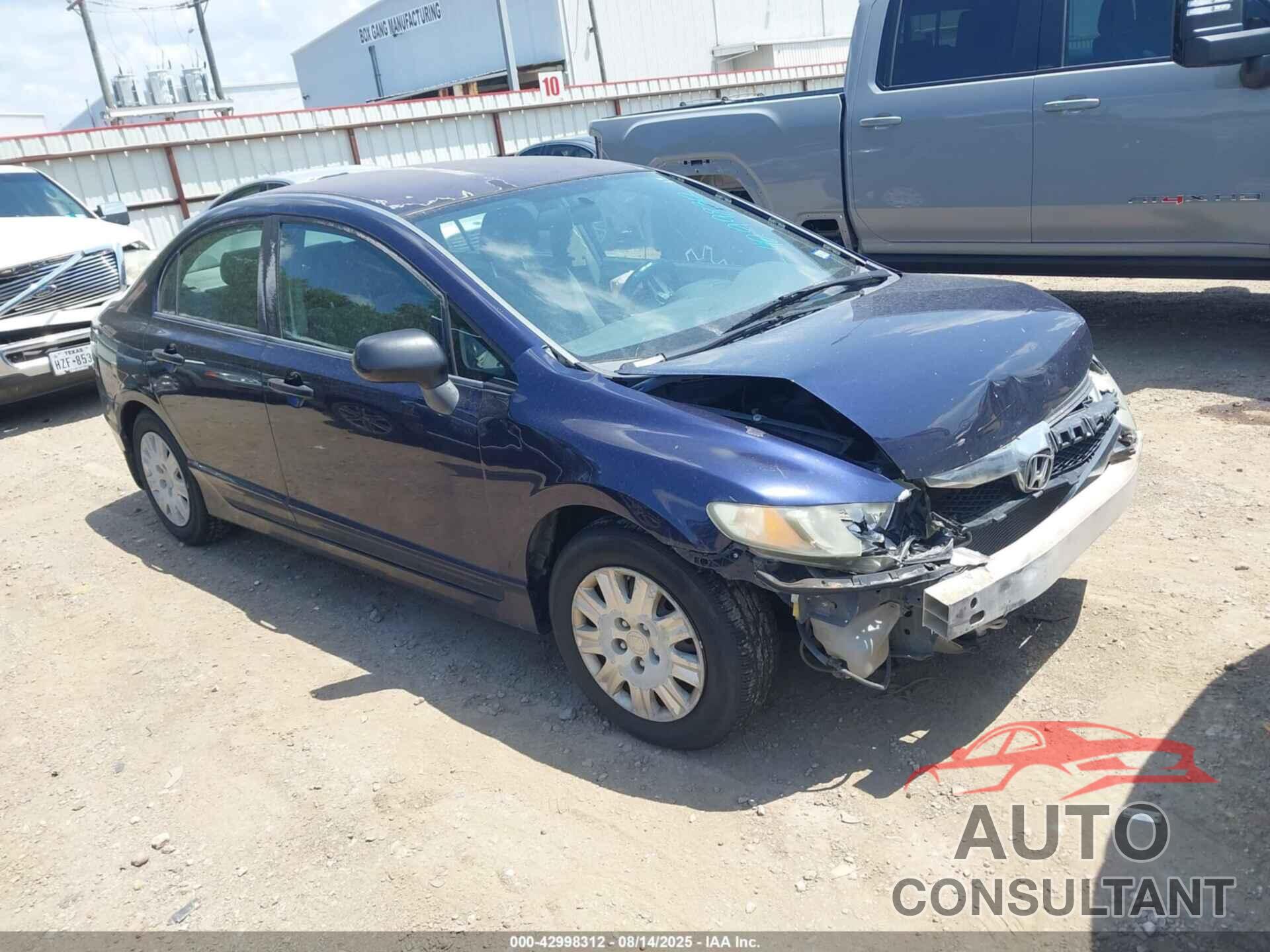 HONDA CIVIC 2010 - 2HGFA1F36AH569481