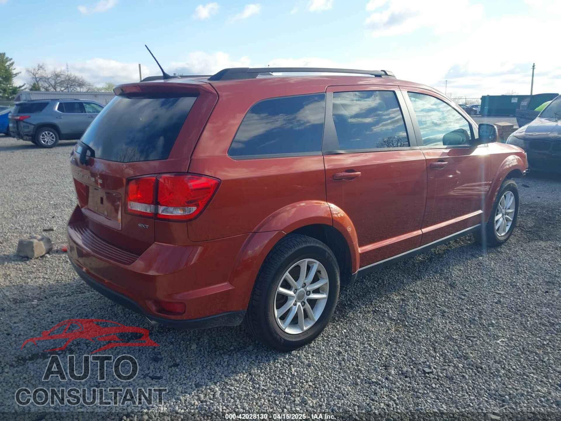 DODGE JOURNEY 2013 - 3C4PDCBG5DT564962