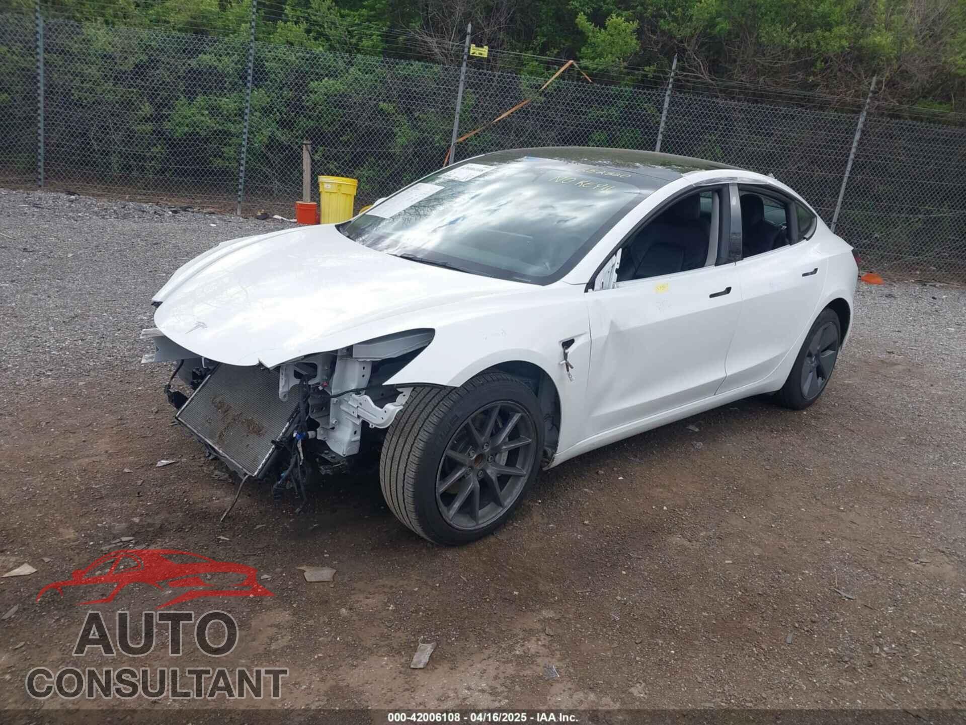 TESLA MODEL 3 2022 - 5YJ3E1EA6NF252320