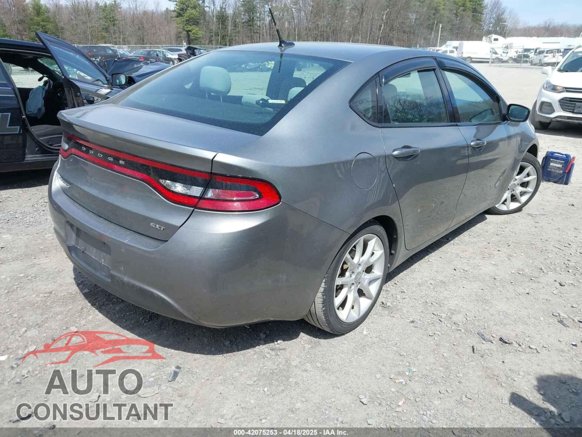 DODGE DART 2013 - 1C3CDFBA3DD707834