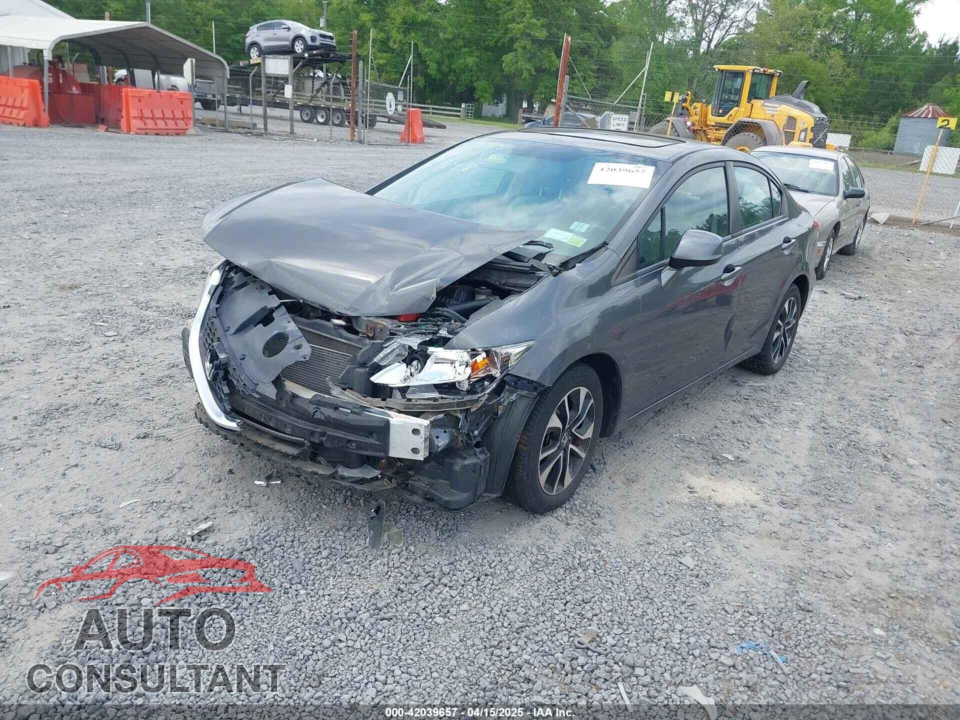 HONDA CIVIC 2013 - 2HGFB2F85DH542548