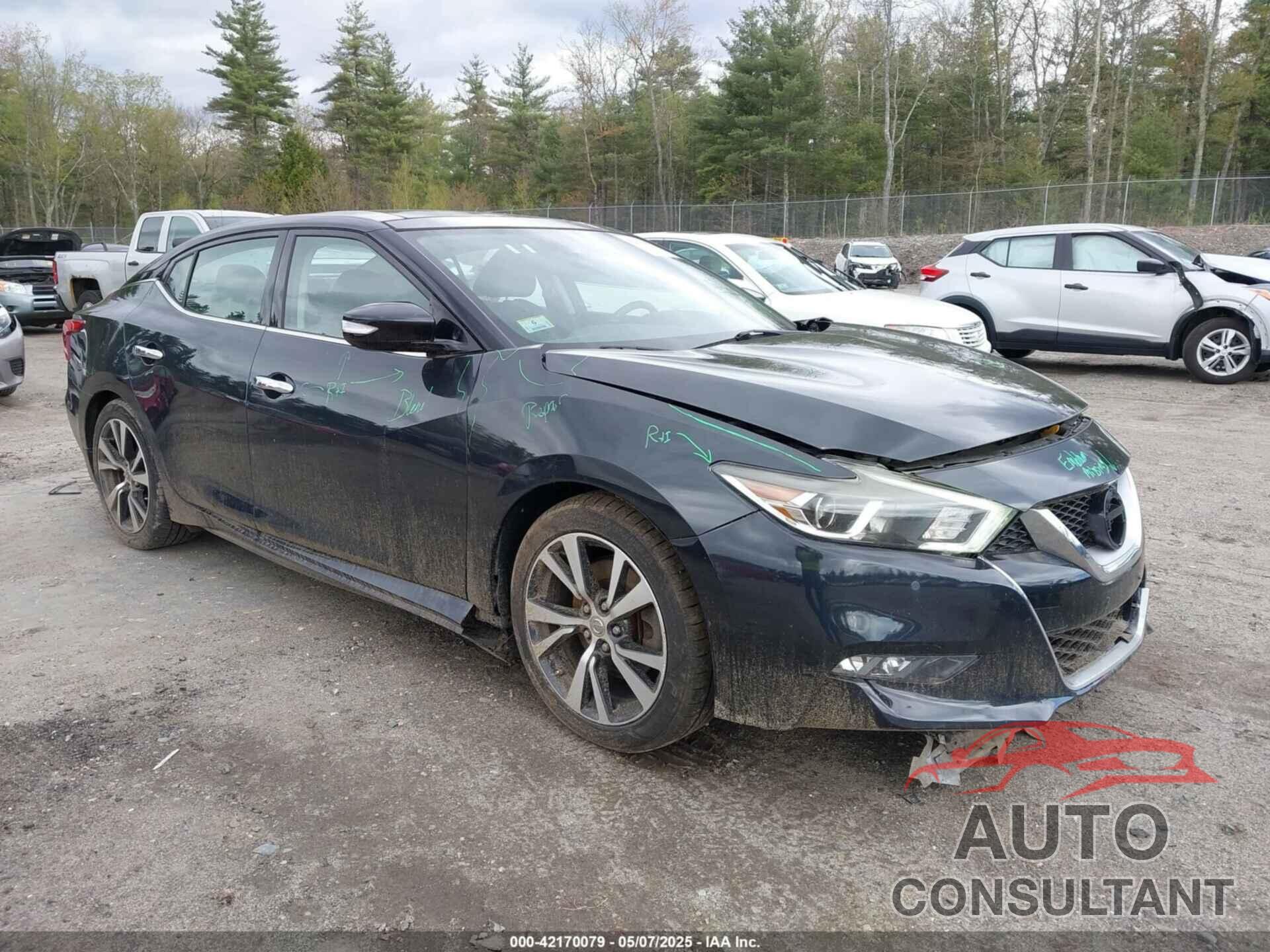 NISSAN MAXIMA 2017 - 1N4AA6AP3HC383478