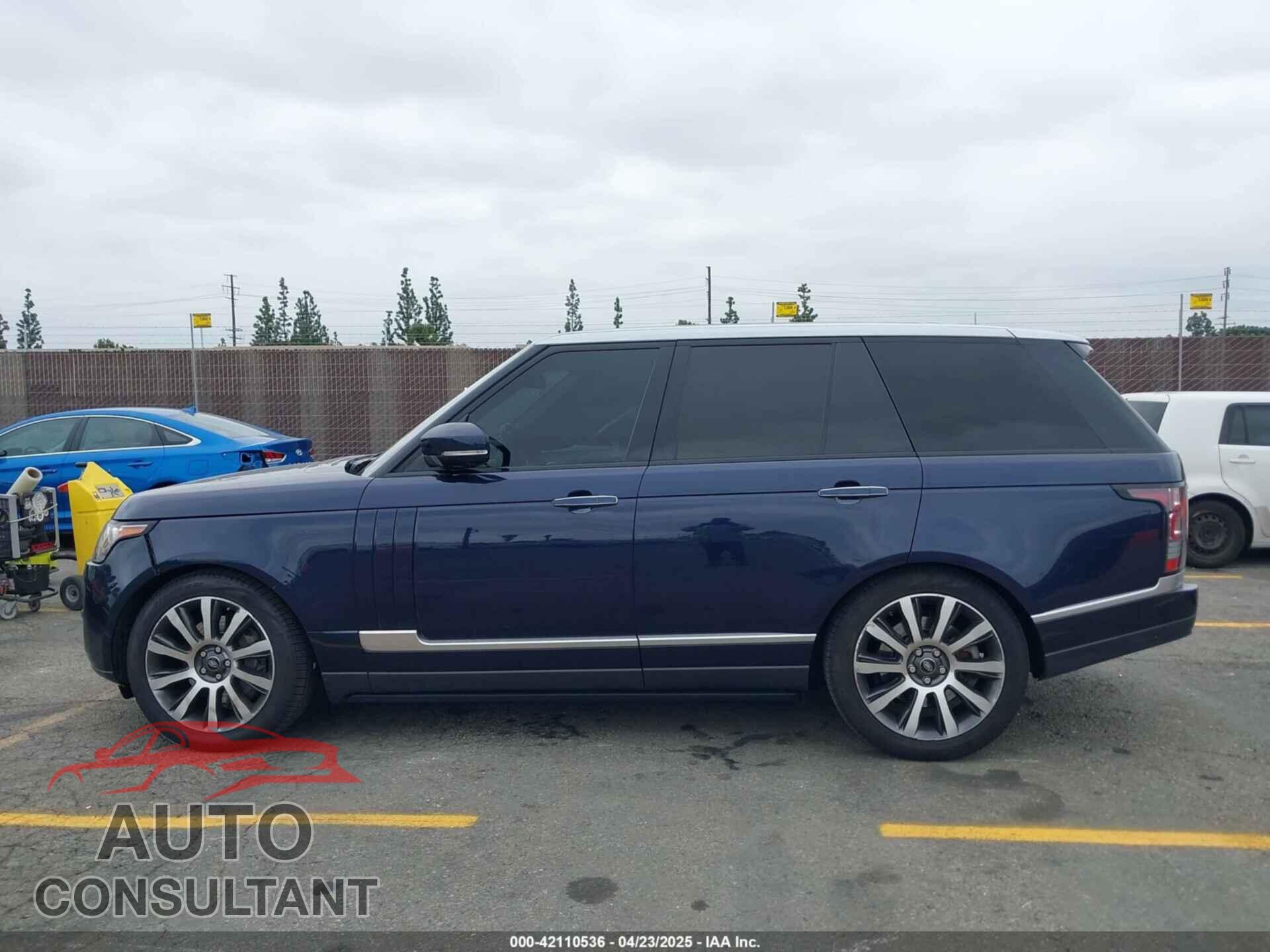 LAND ROVER RANGE ROVER 2015 - SALGV2TF1FA198949