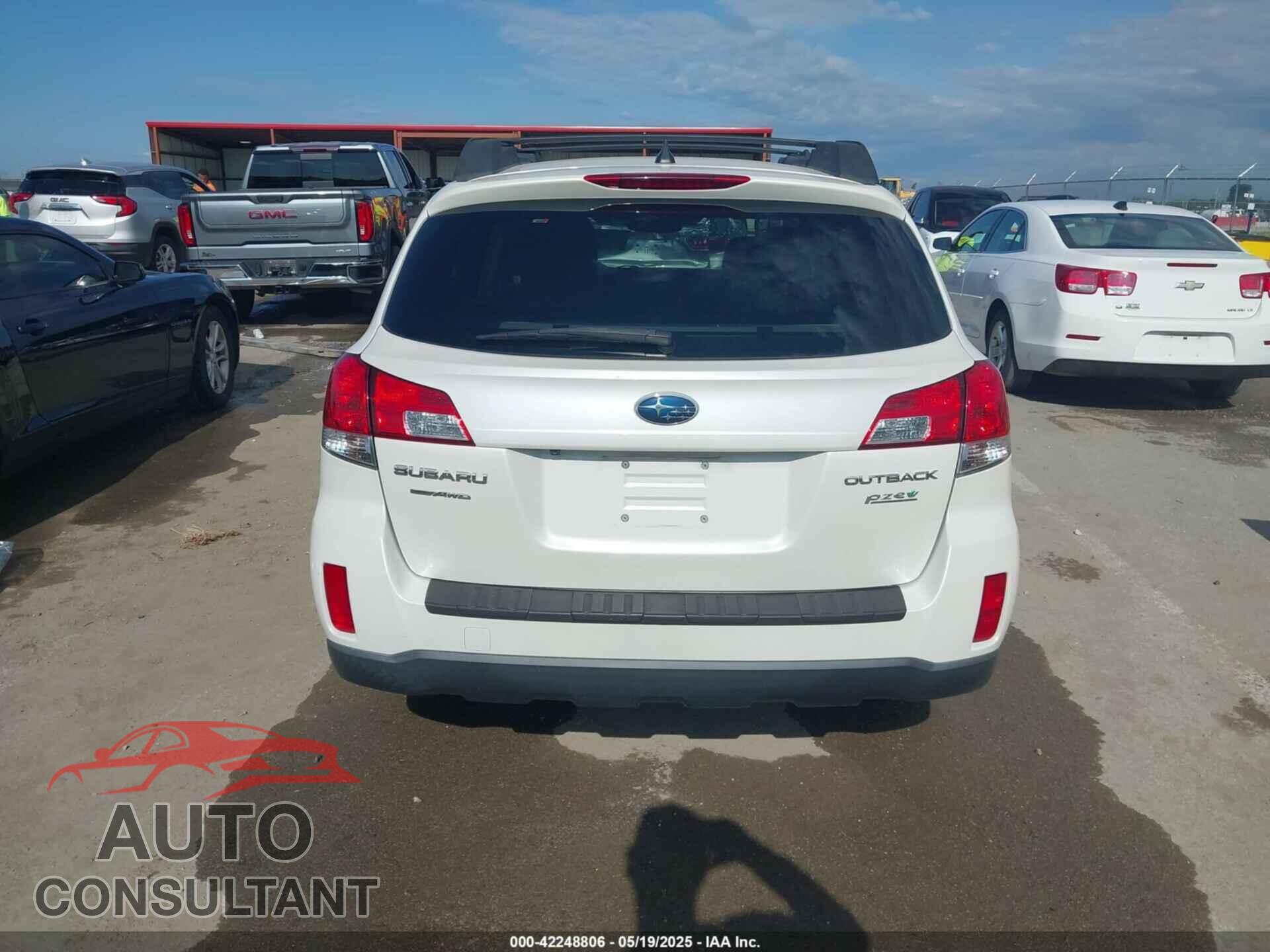 SUBARU OUTBACK 2014 - 4S4BRBMC8E3312423