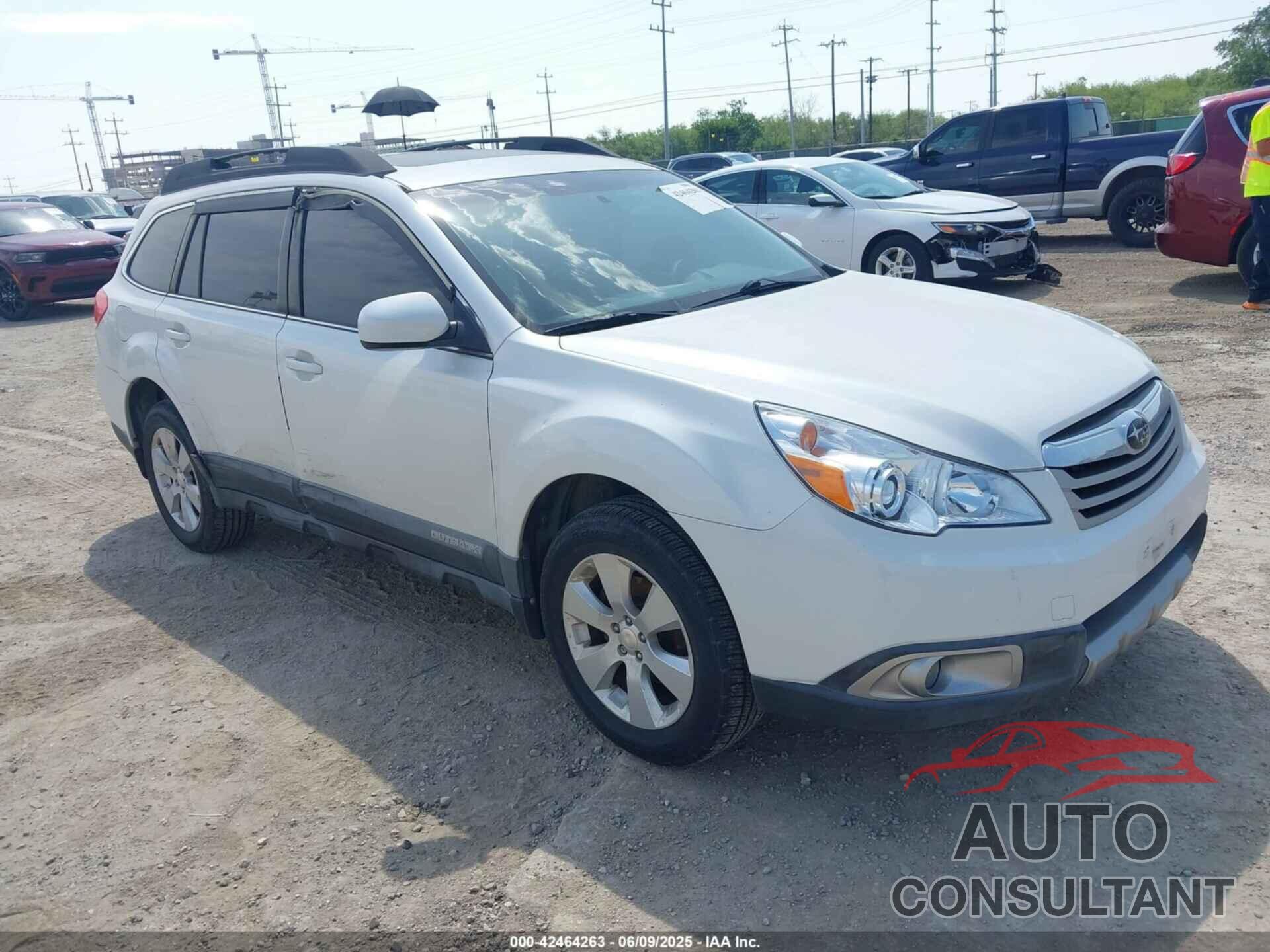 SUBARU OUTBACK 2011 - 4S4BRBKC1B3395000