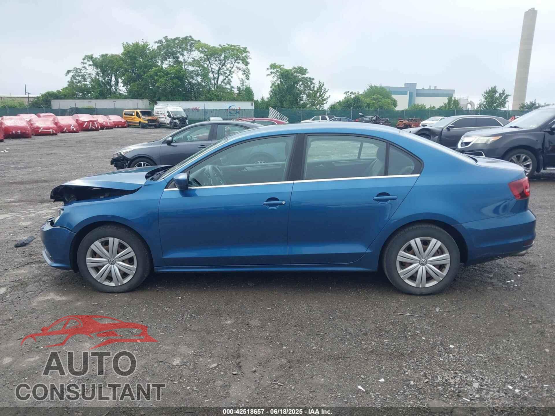 VOLKSWAGEN JETTA 2017 - 3VW2B7AJ8HM310230