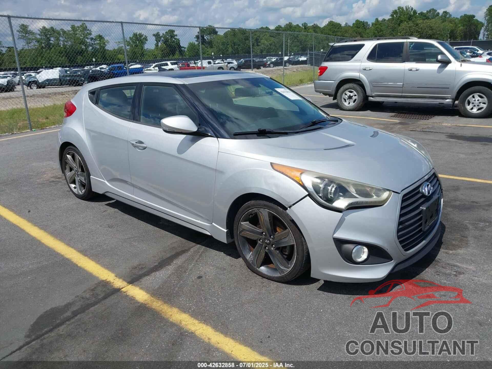 HYUNDAI VELOSTER 2014 - KMHTC6AE2EU208720
