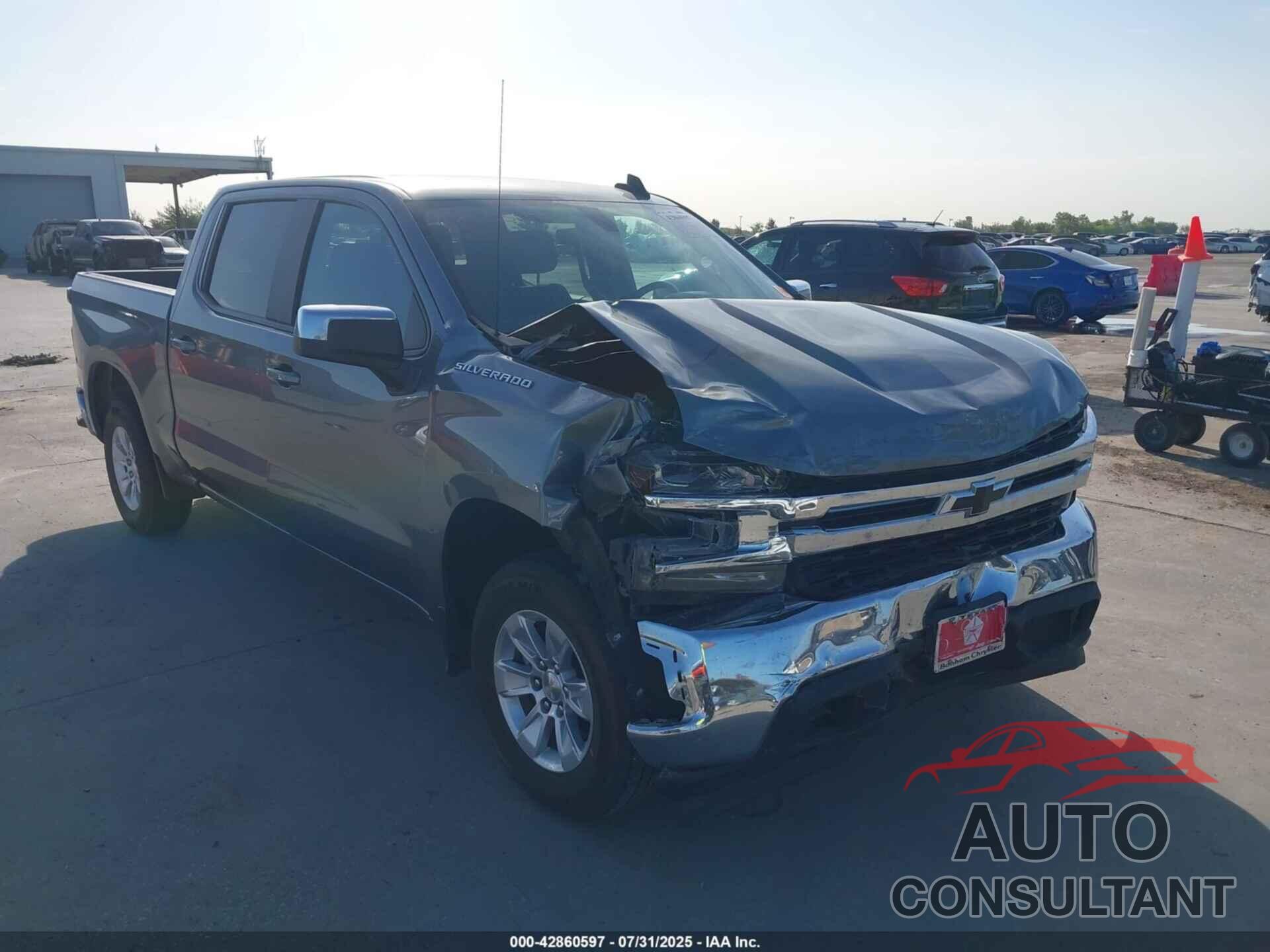 CHEVROLET SILVERADO 1500 2020 - 3GCPWCEDXLG348091