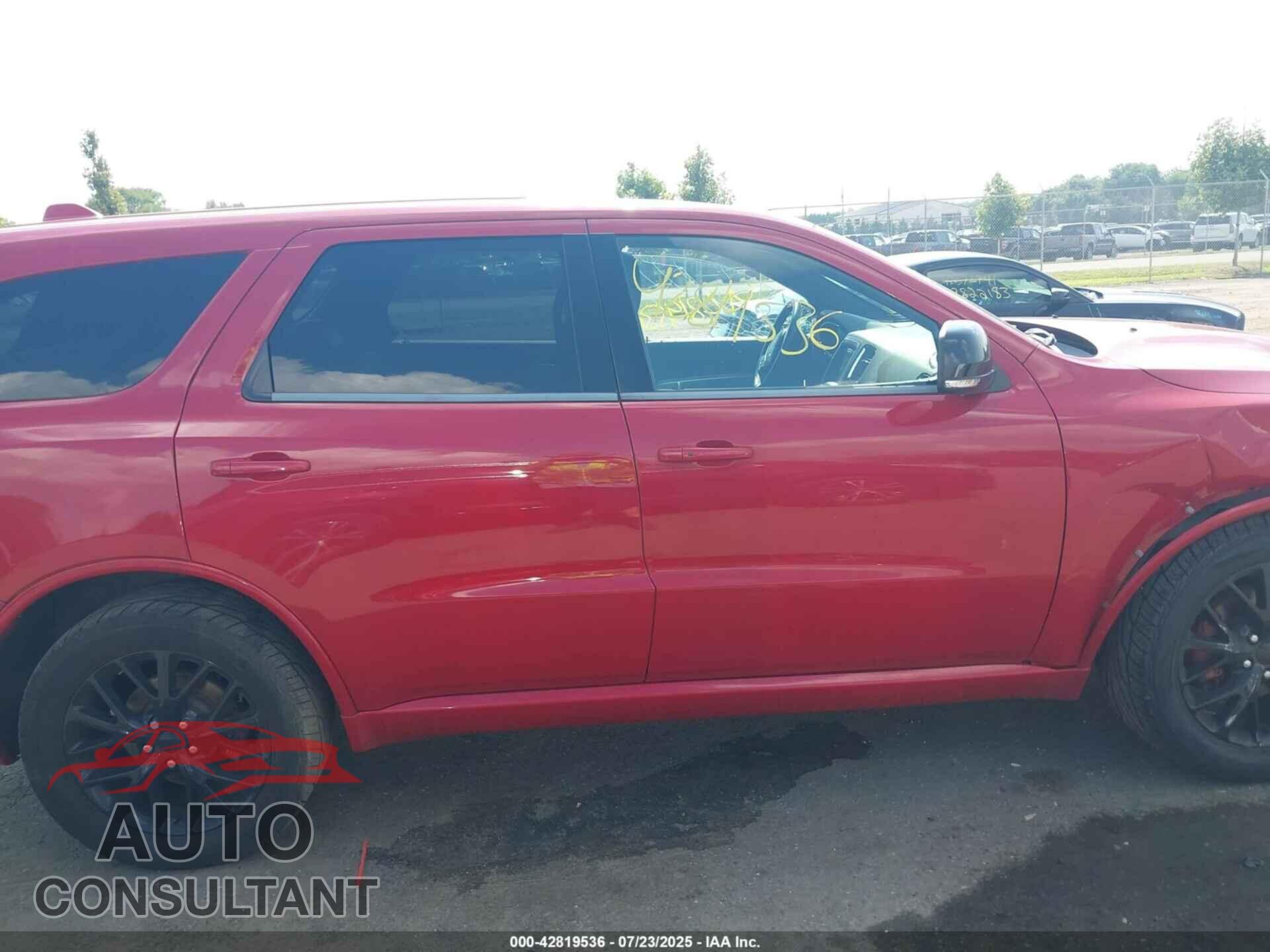 DODGE DURANGO 2016 - 1C4RDJDG8GC396874