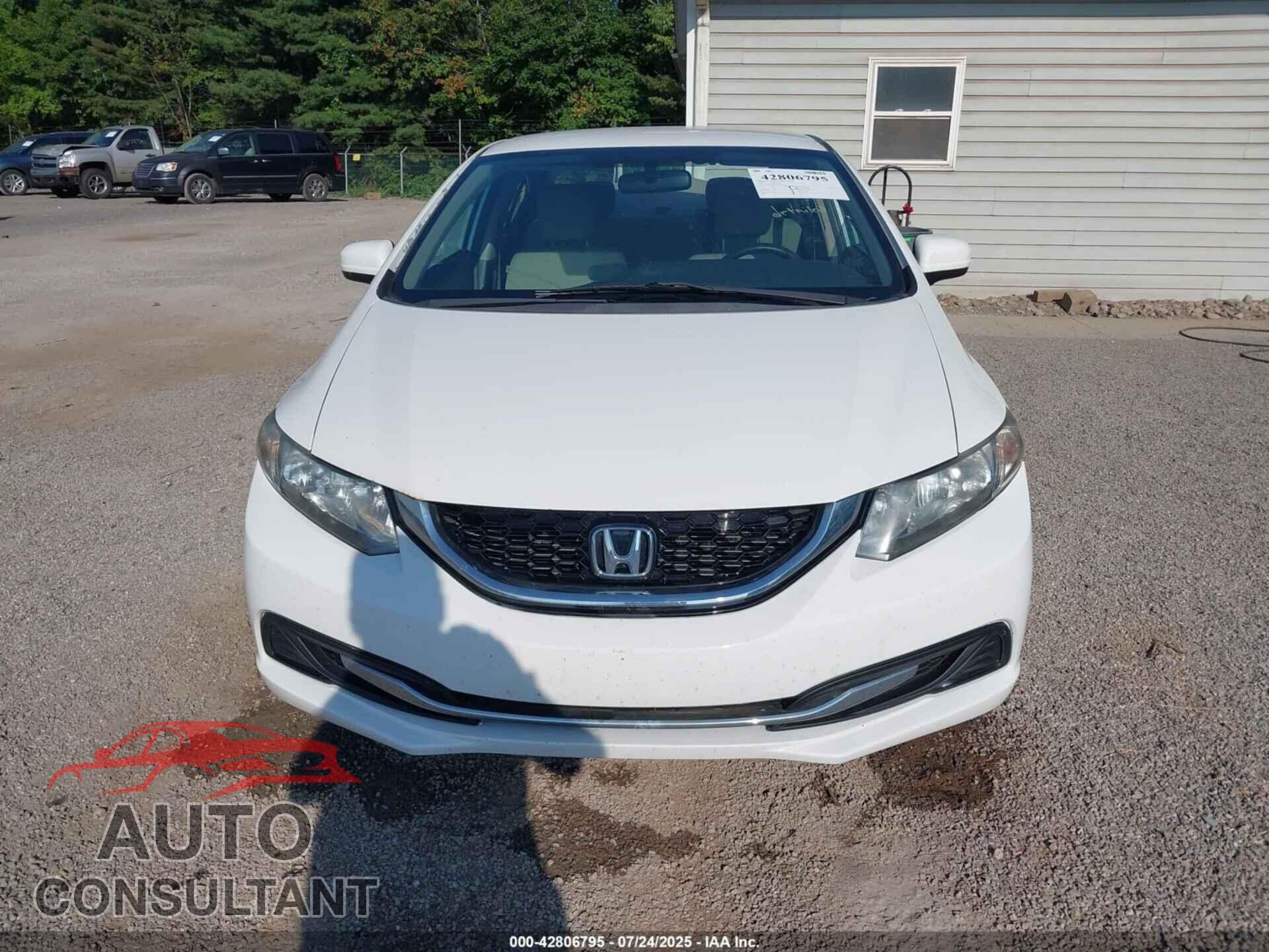 HONDA CIVIC 2014 - 19XFB2F58EE205549
