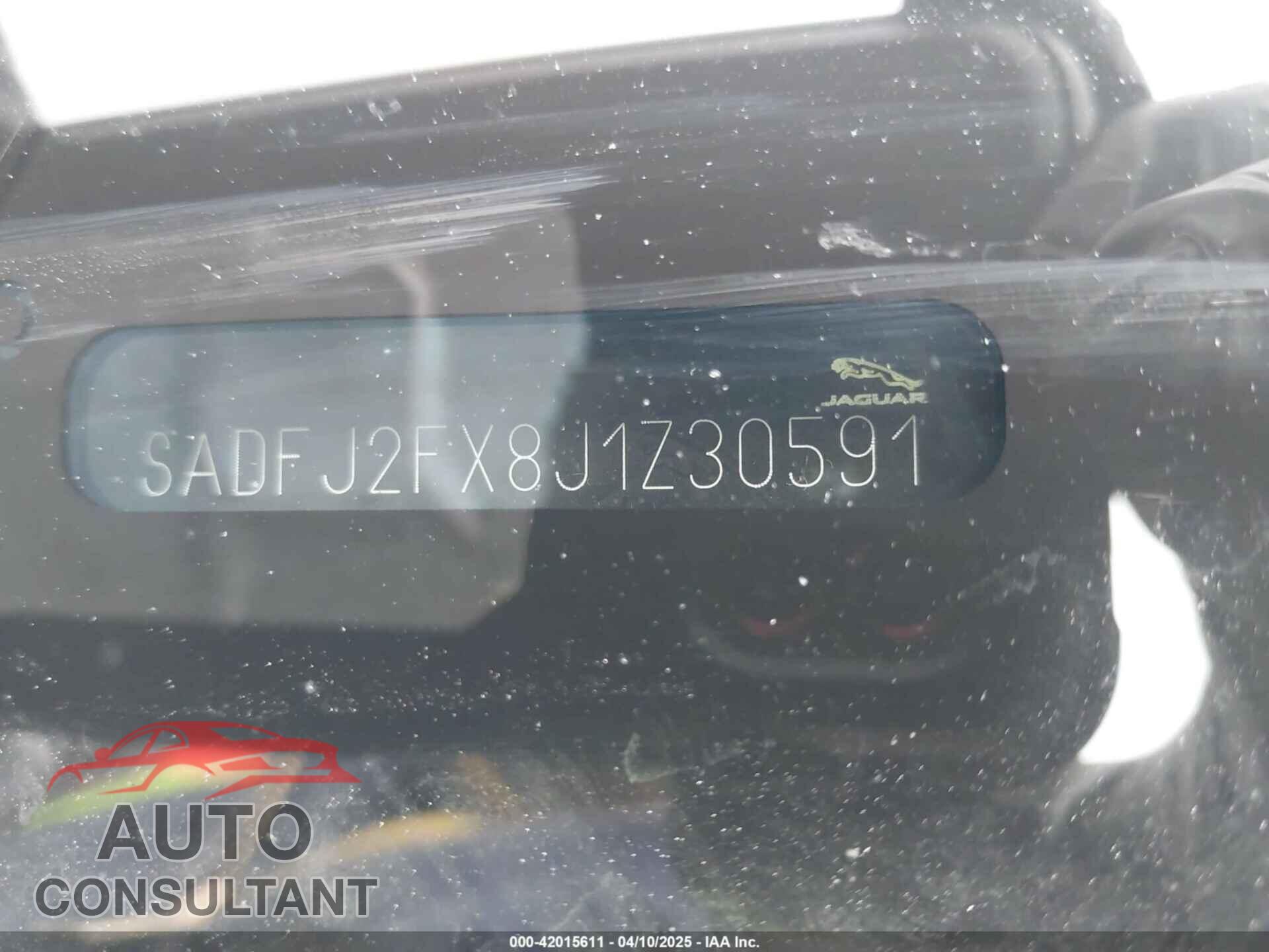 JAGUAR E-PACE 2018 - SADFJ2FX8J1Z30591
