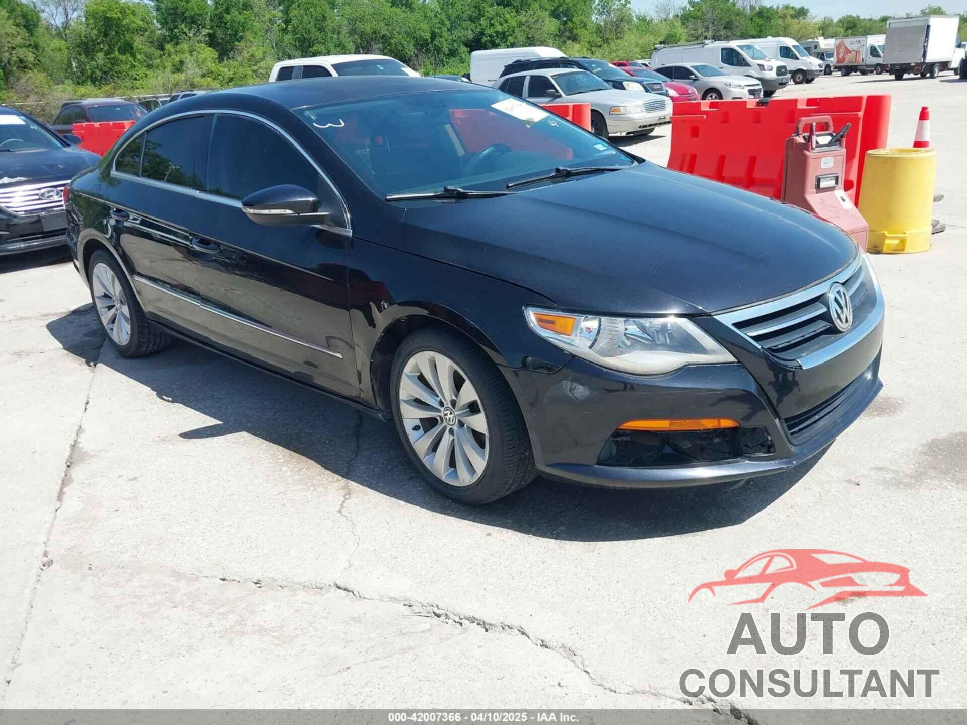 VOLKSWAGEN CC 2011 - WVWMN7AN8BE727754